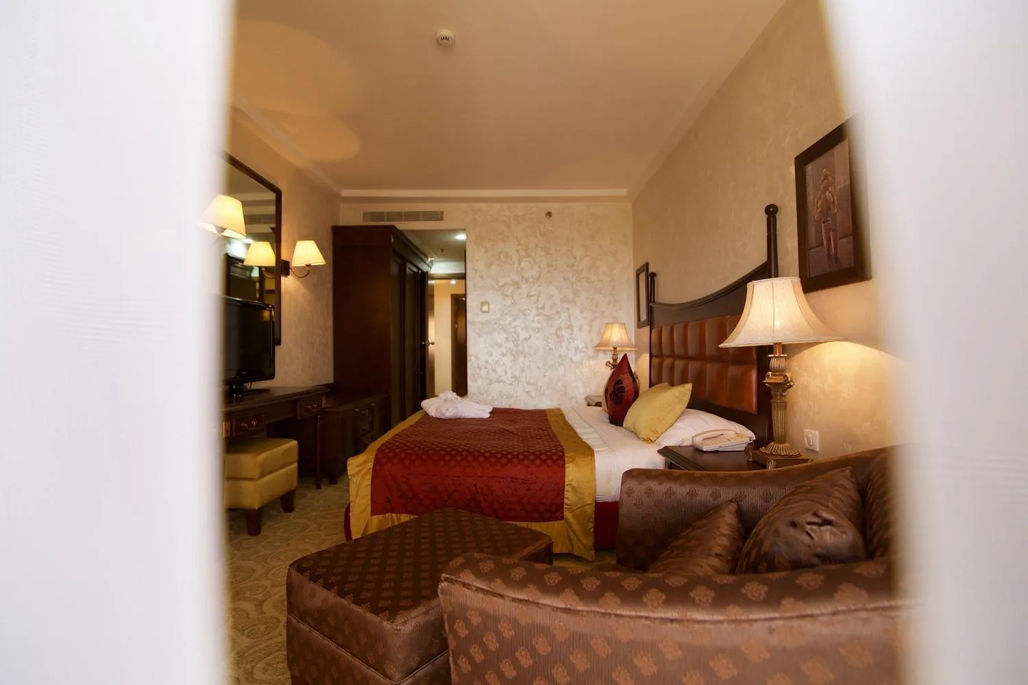 Bed in Hala Hotel & Aqua Park