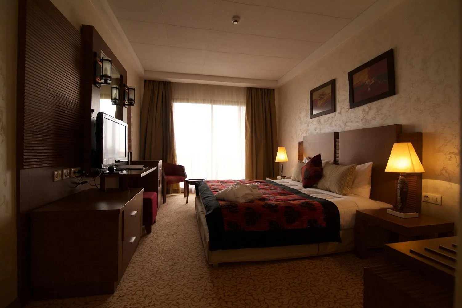 Bed in Hala Hotel & Aqua Park