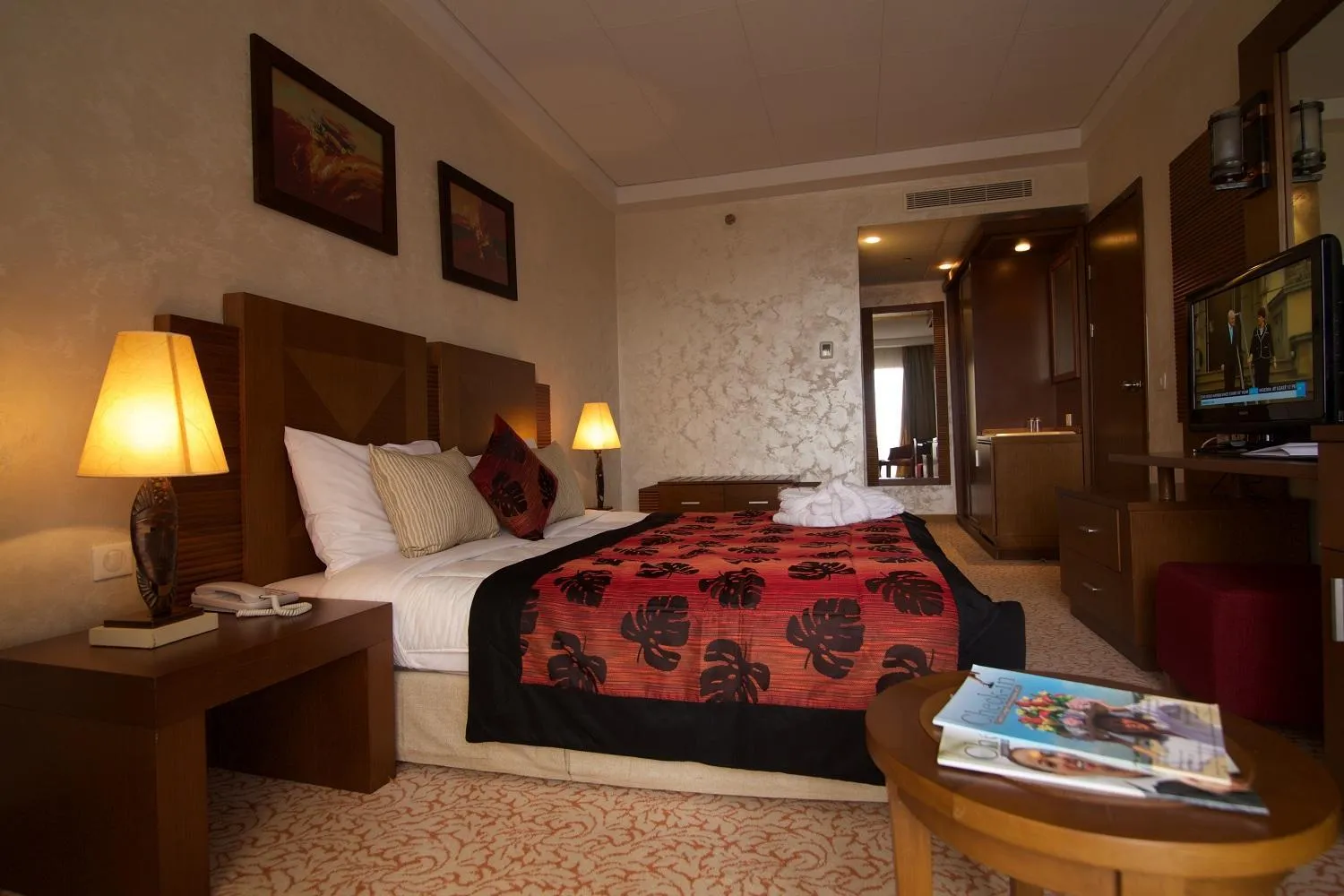 Bed in Hala Hotel & Aqua Park