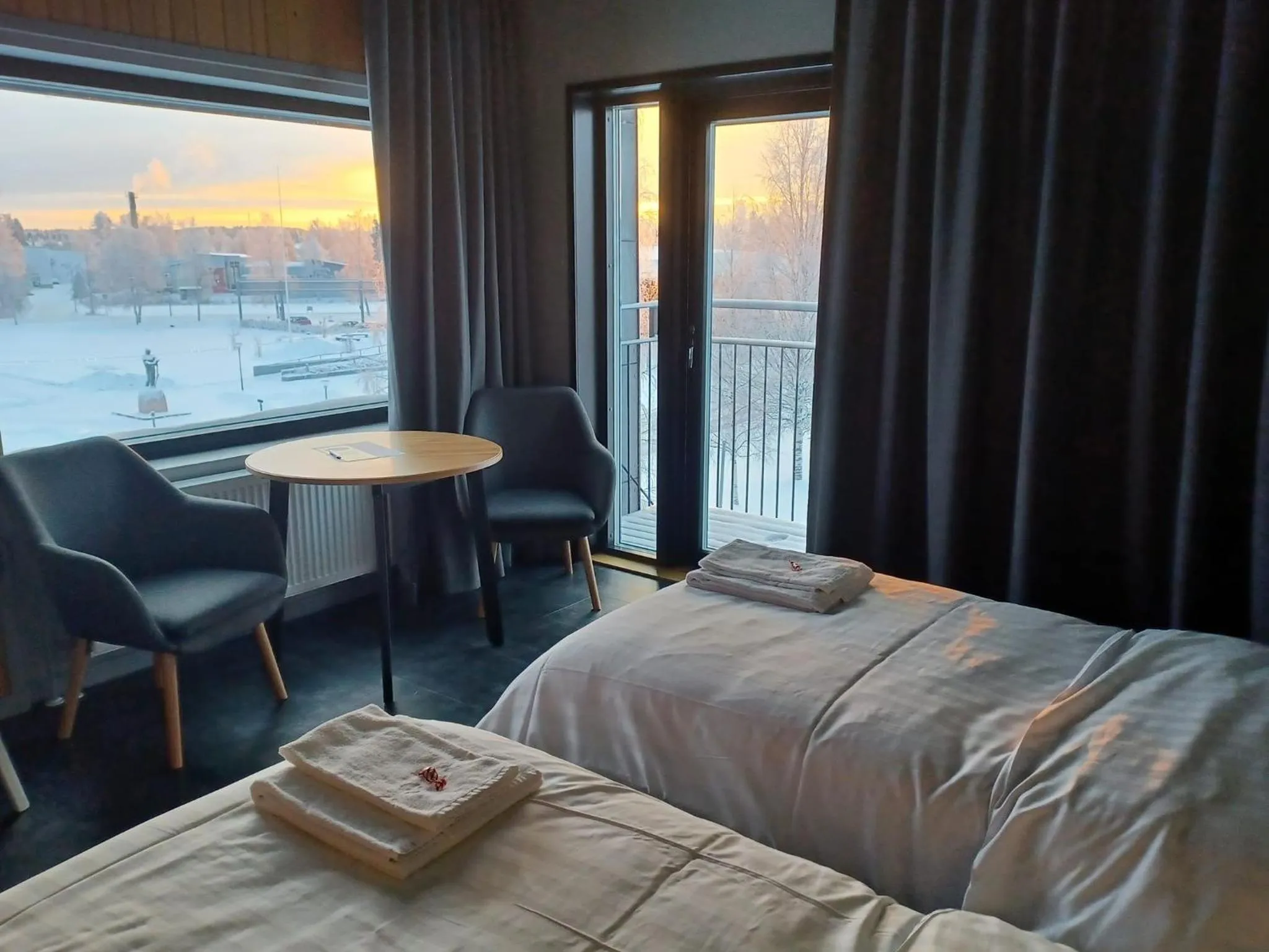 Bed in Park Hotel Liminka