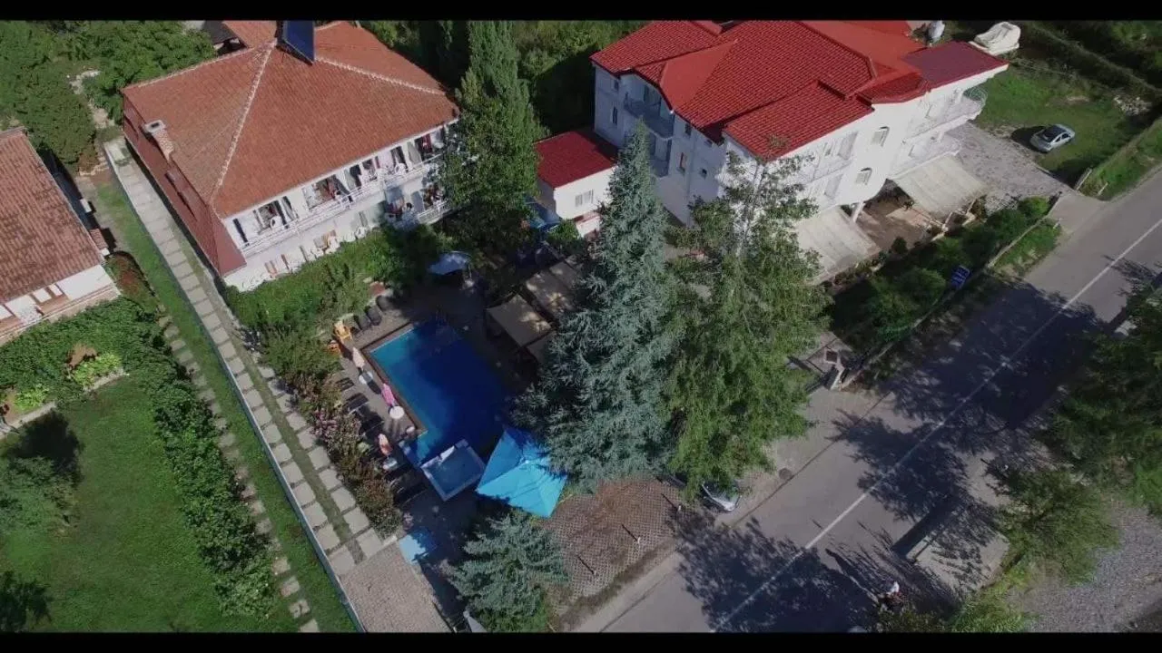 Bird's eye view in Villa Dionis