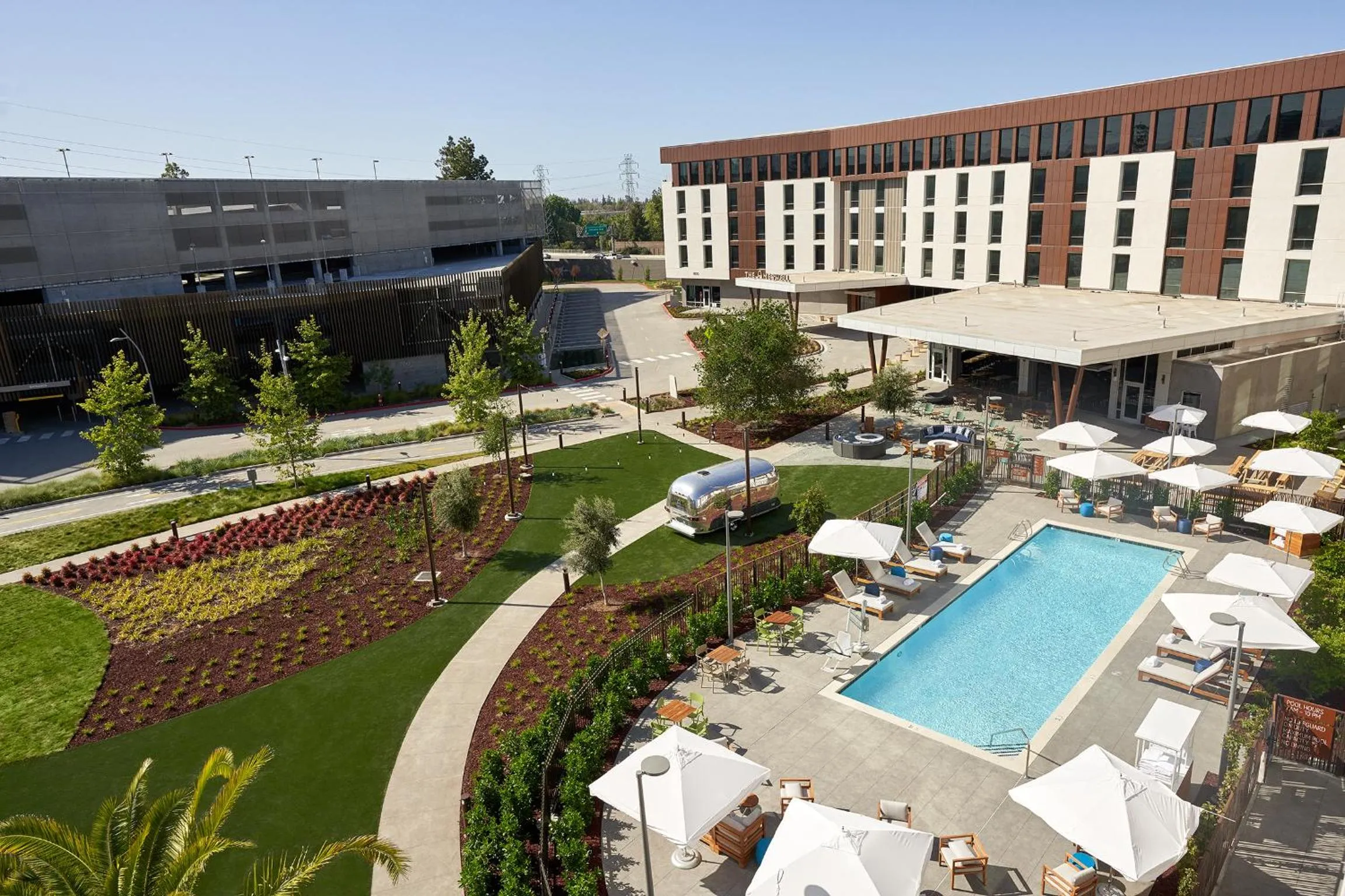 Property building in The Ameswell Hotel