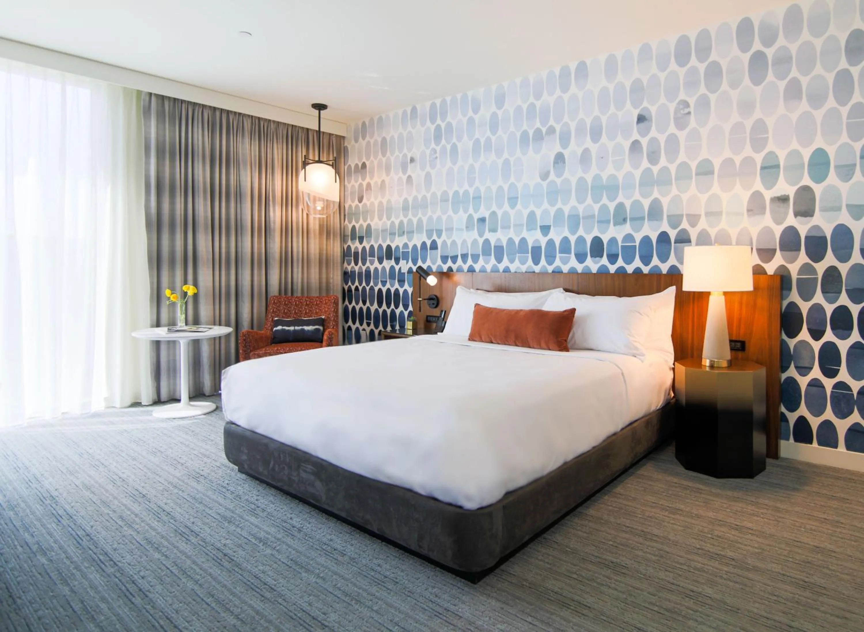 Bed in The Ameswell Hotel