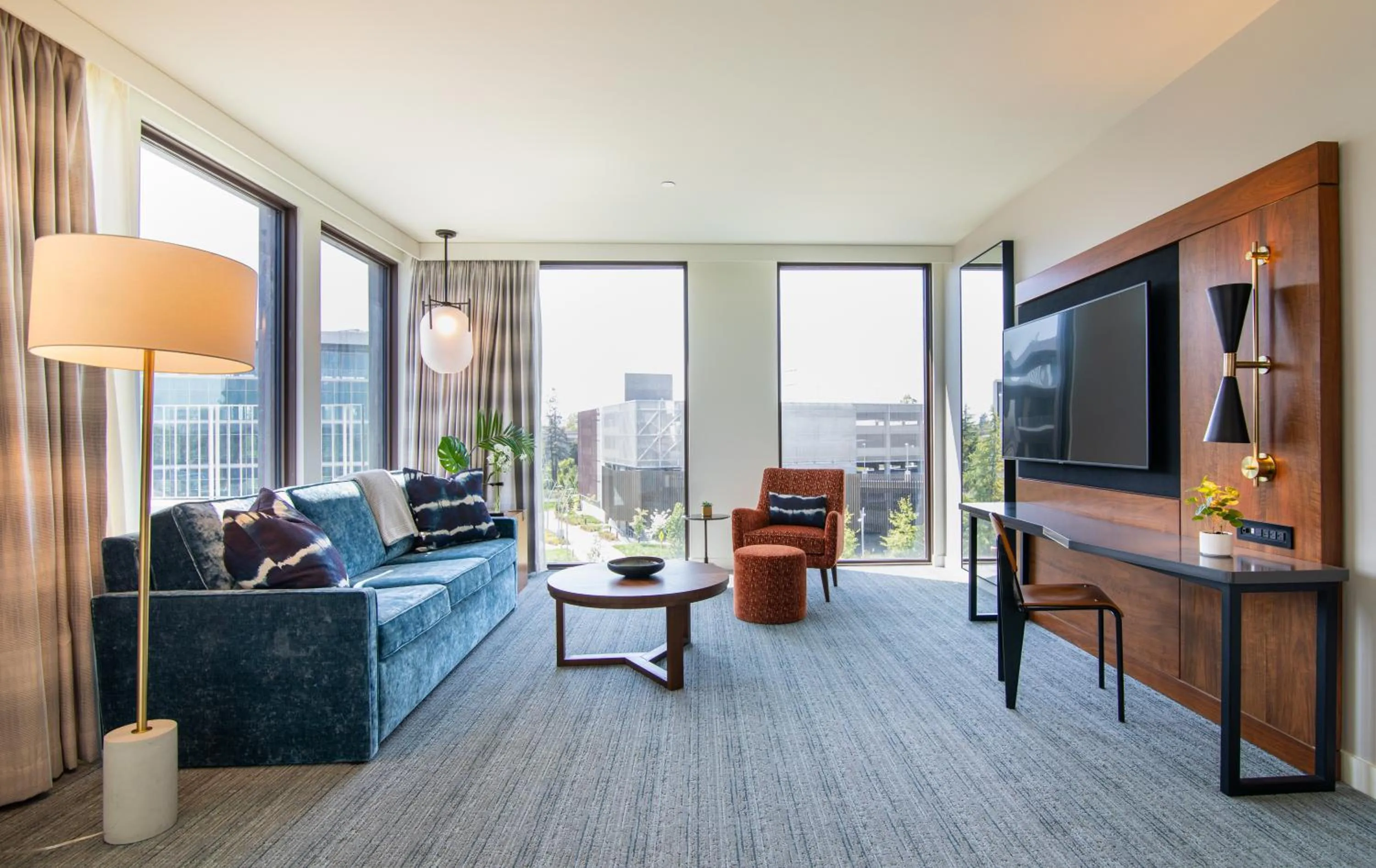 Living room in The Ameswell Hotel