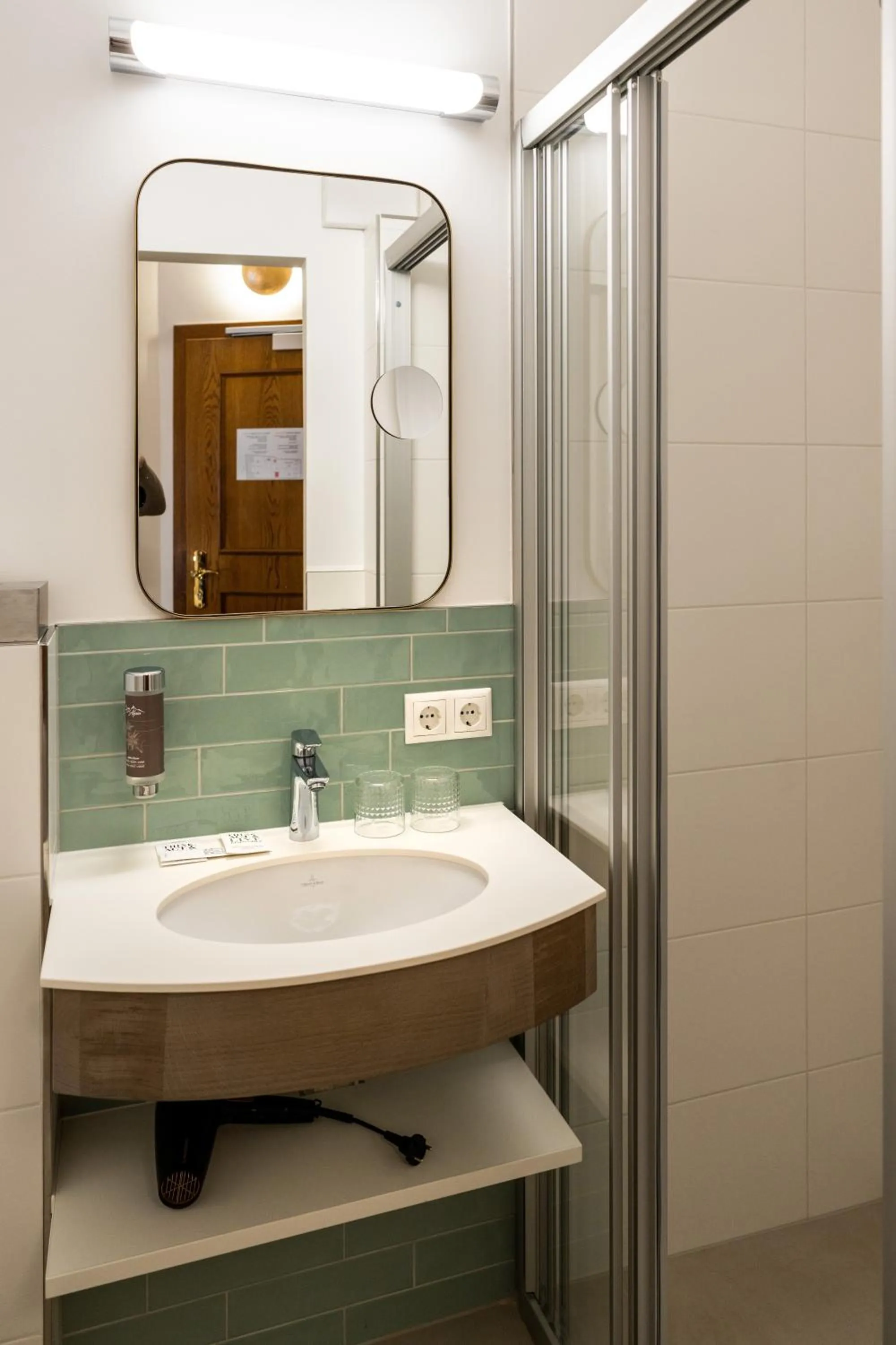 Bathroom in Cityhotel Trumer Stube