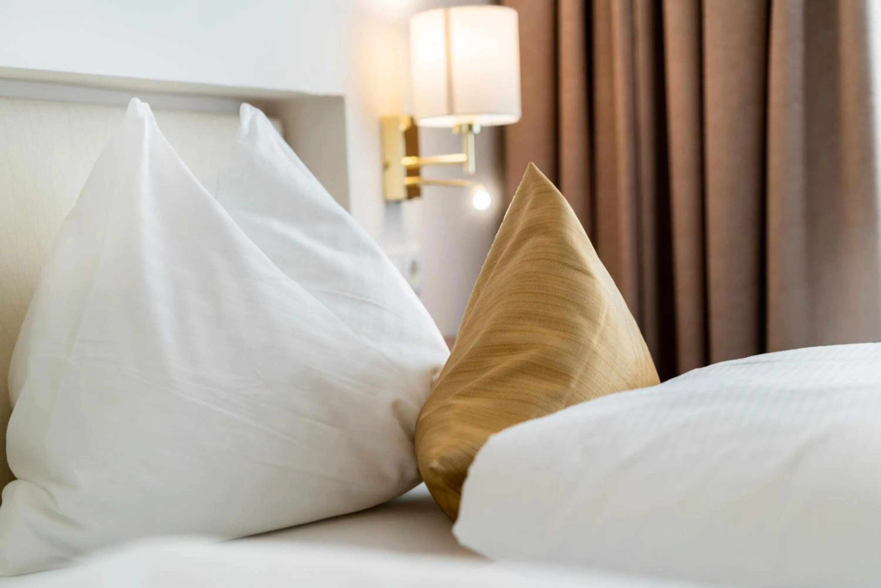 Bed in Cityhotel Trumer Stube