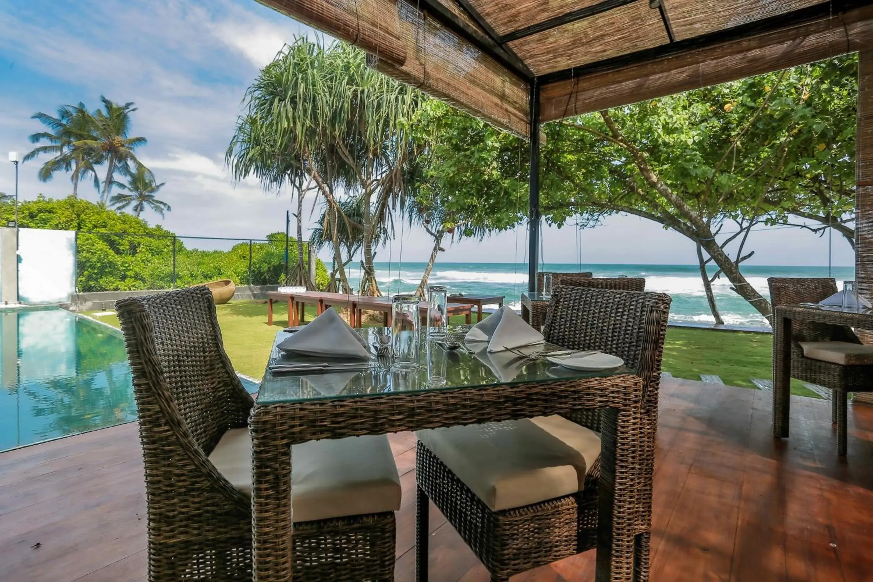 Restaurant/places to eat in Beach & Bliss Mirissa Restaurant/places to eat in Beach & Bliss Mirissa