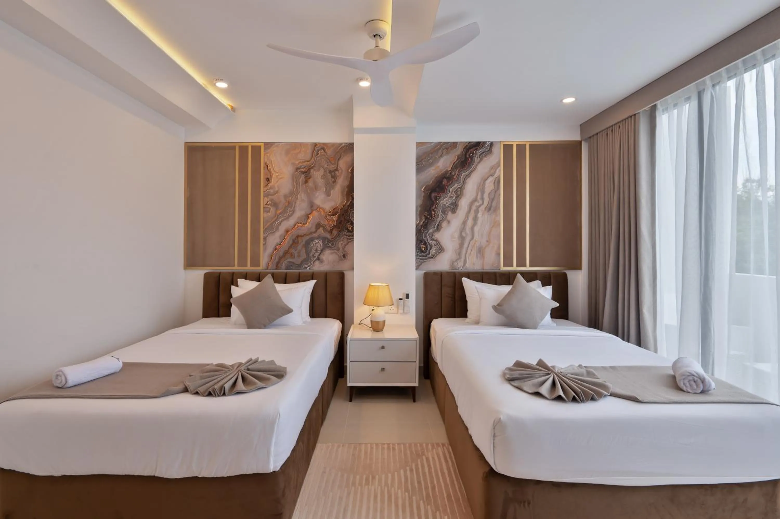 Bed in Beach & Bliss Mirissa