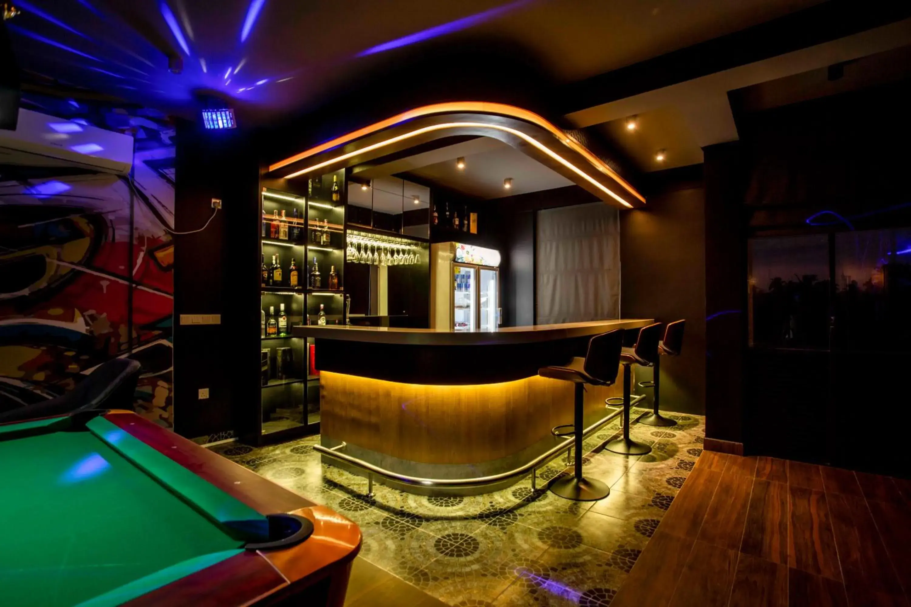 Lounge or bar in Beach & Bliss Mirissa Lounge or bar in Beach & Bliss Mirissa