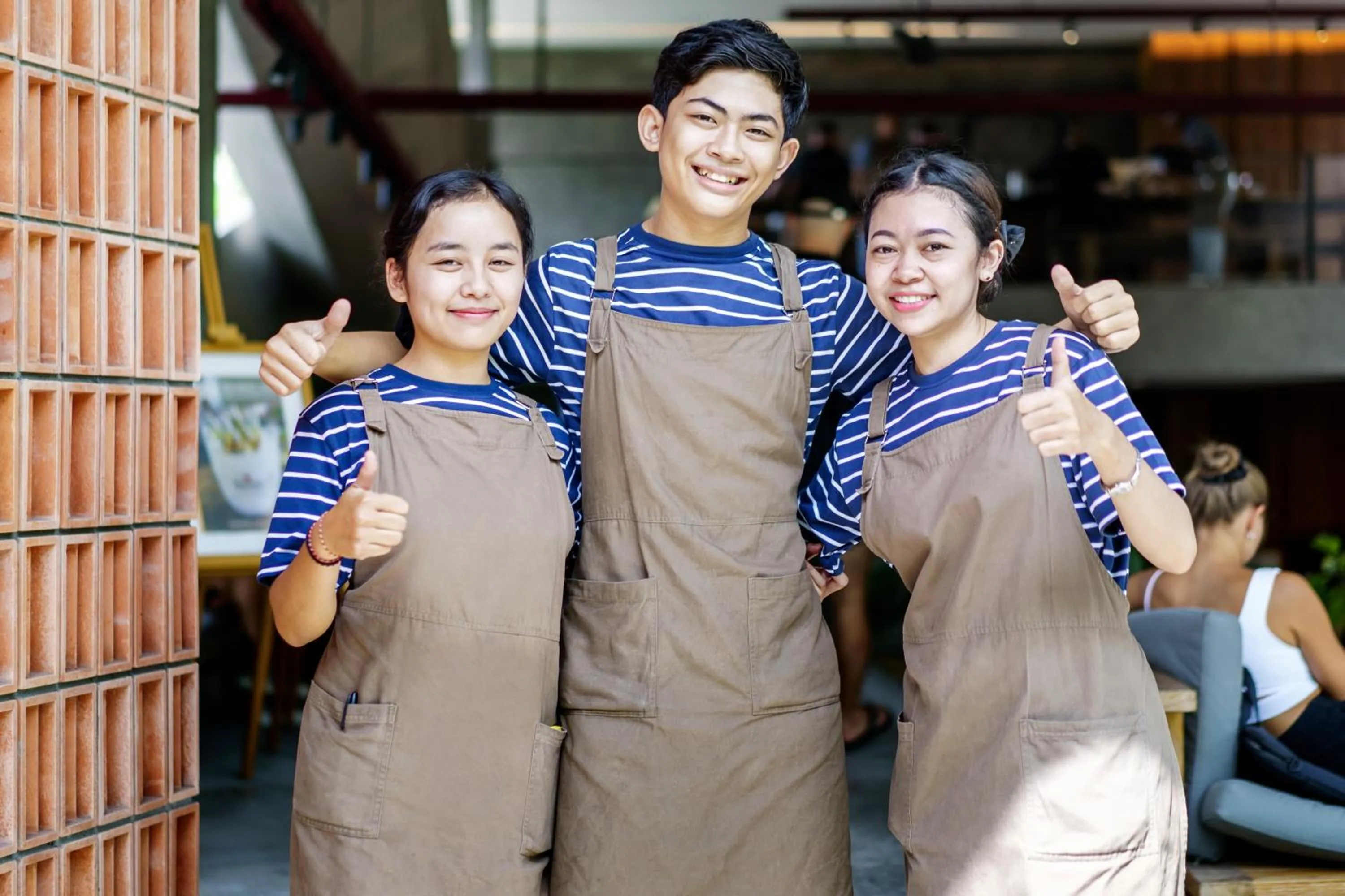 Staff in Blossom Eco Luxe Villas by Ekosistem