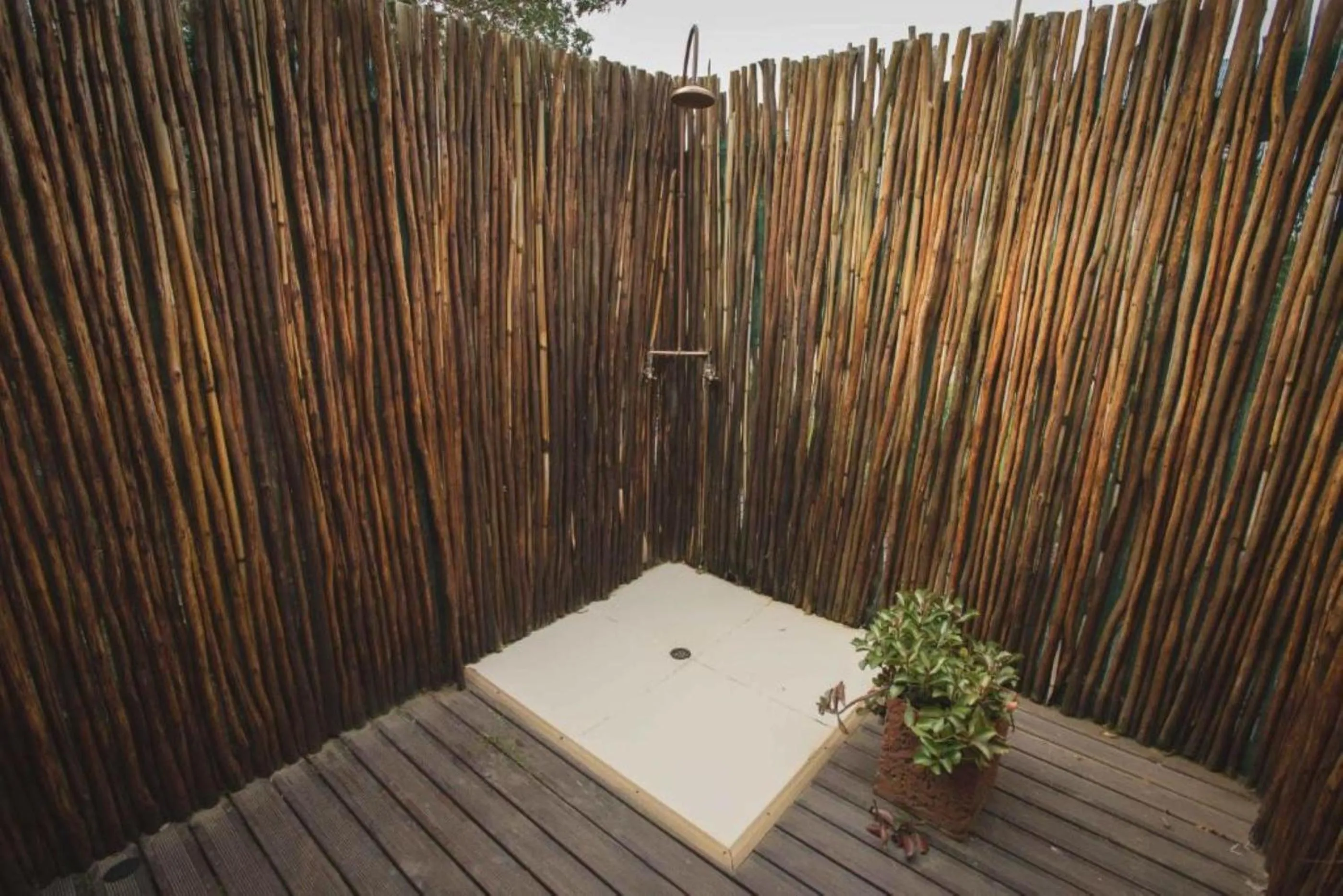 Shower in Misty Mountain Reserve