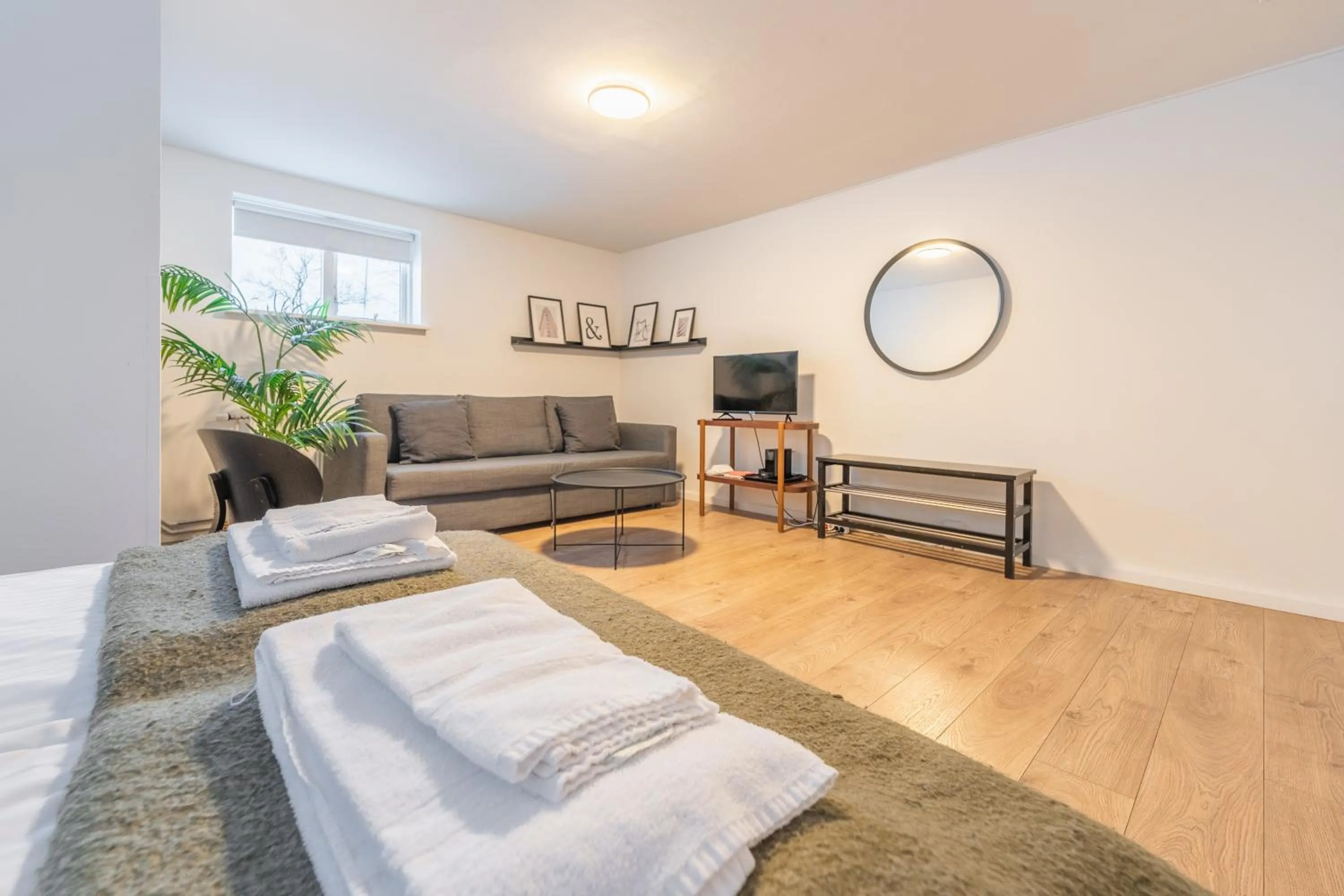 Bed in Day Dream Soleyjargata Rooms & Apartments