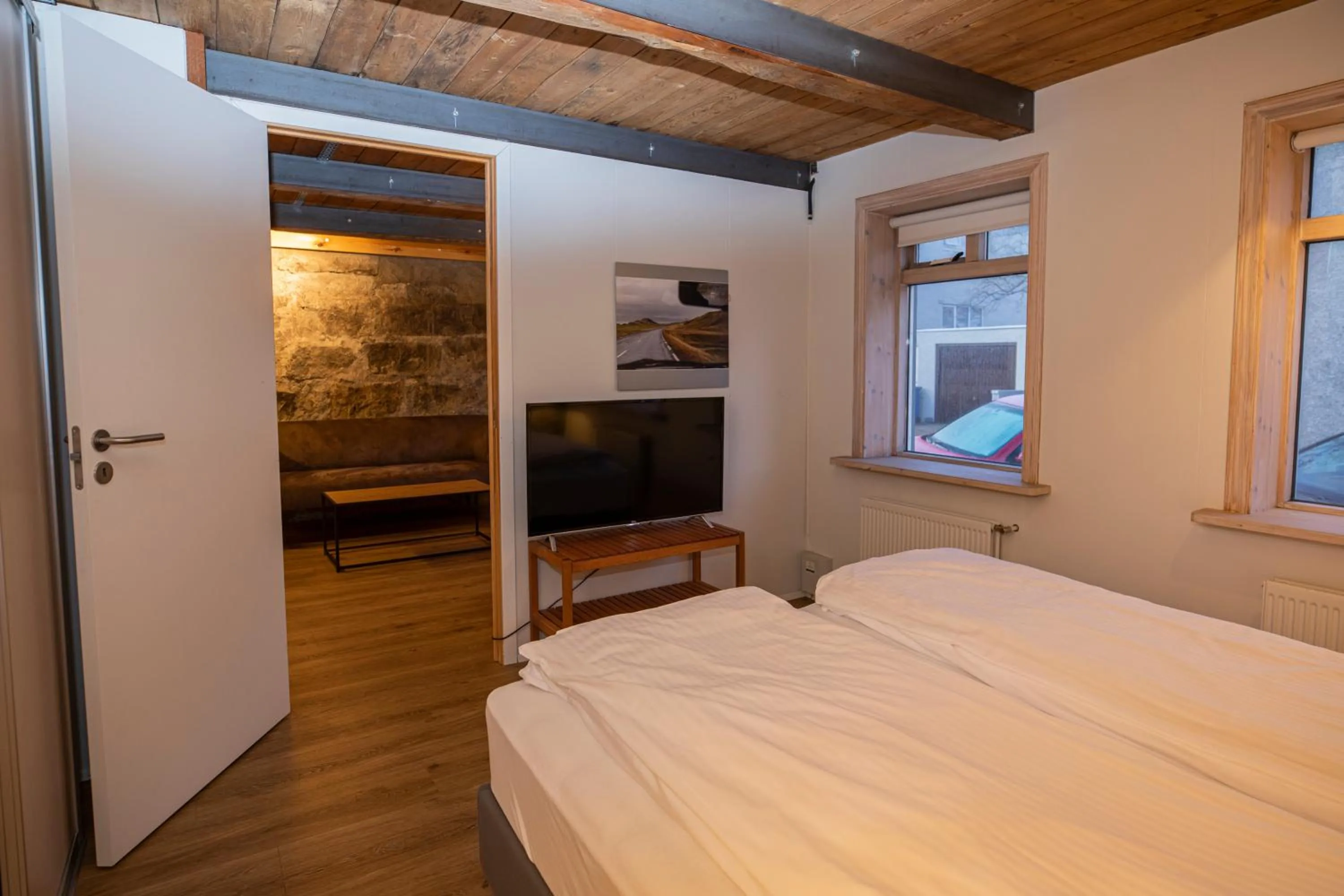 Bed in Day Dream Soleyjargata Rooms & Apartments