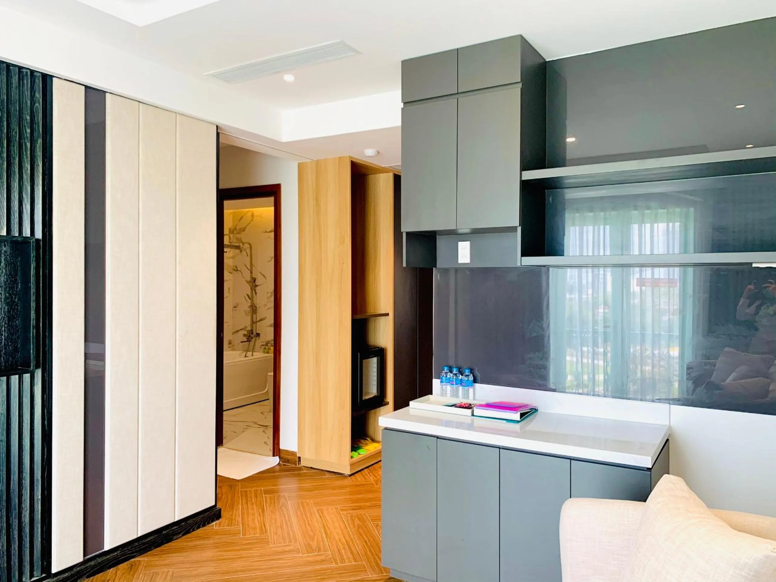 Living room in Sao Charm Sài Gòn Hotel