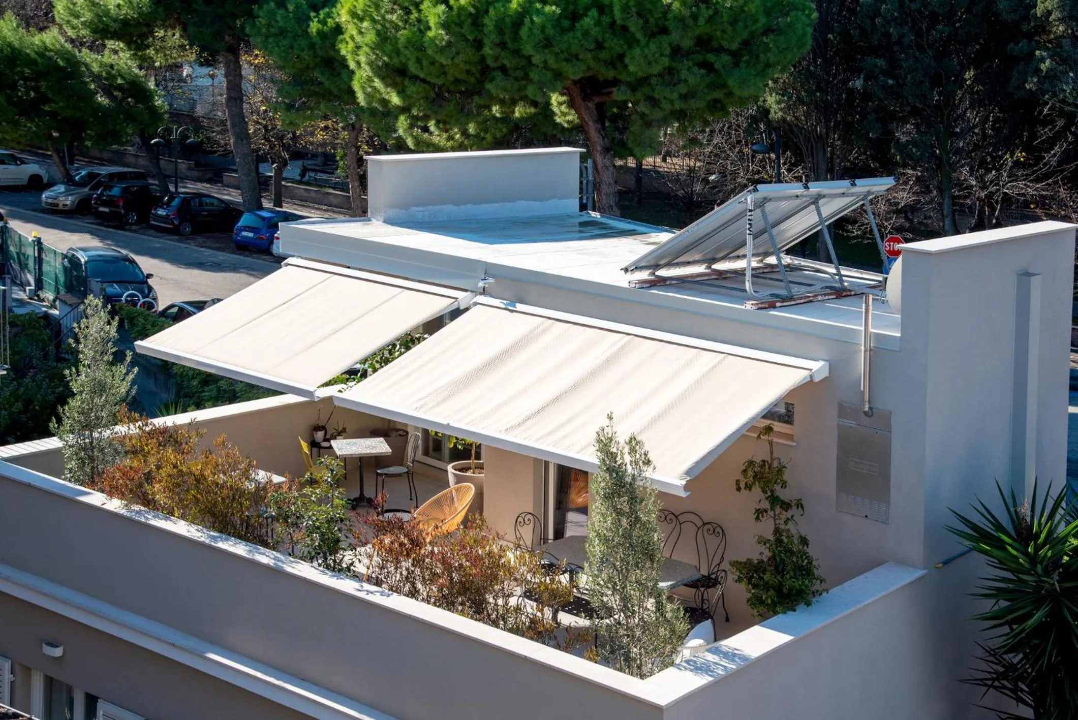 Balcony/Terrace in B&B Fontanella 32