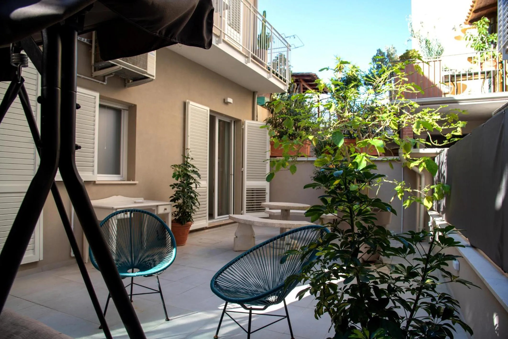 Patio in B&B Fontanella 32