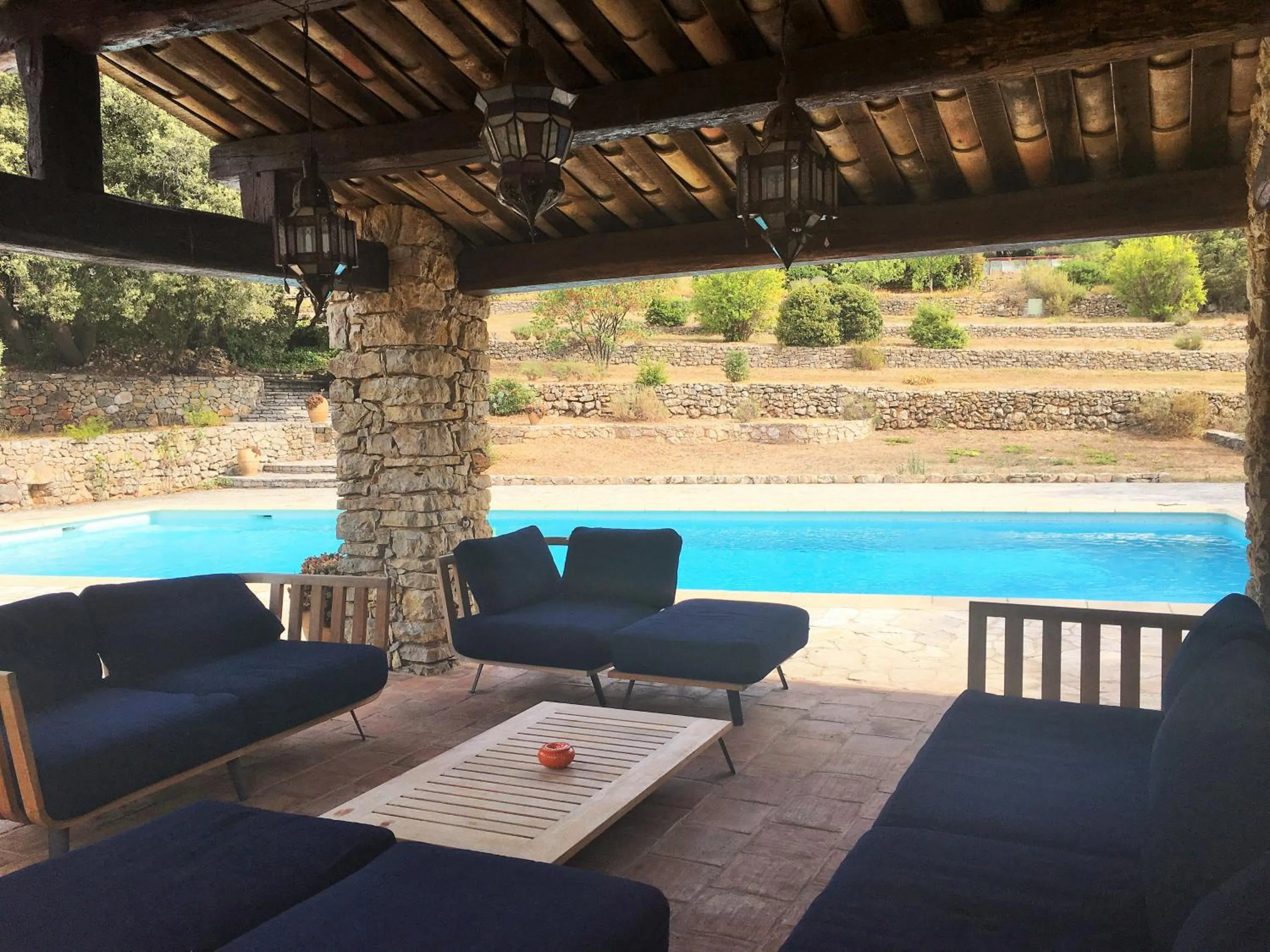 Swimming pool in Le Barretian