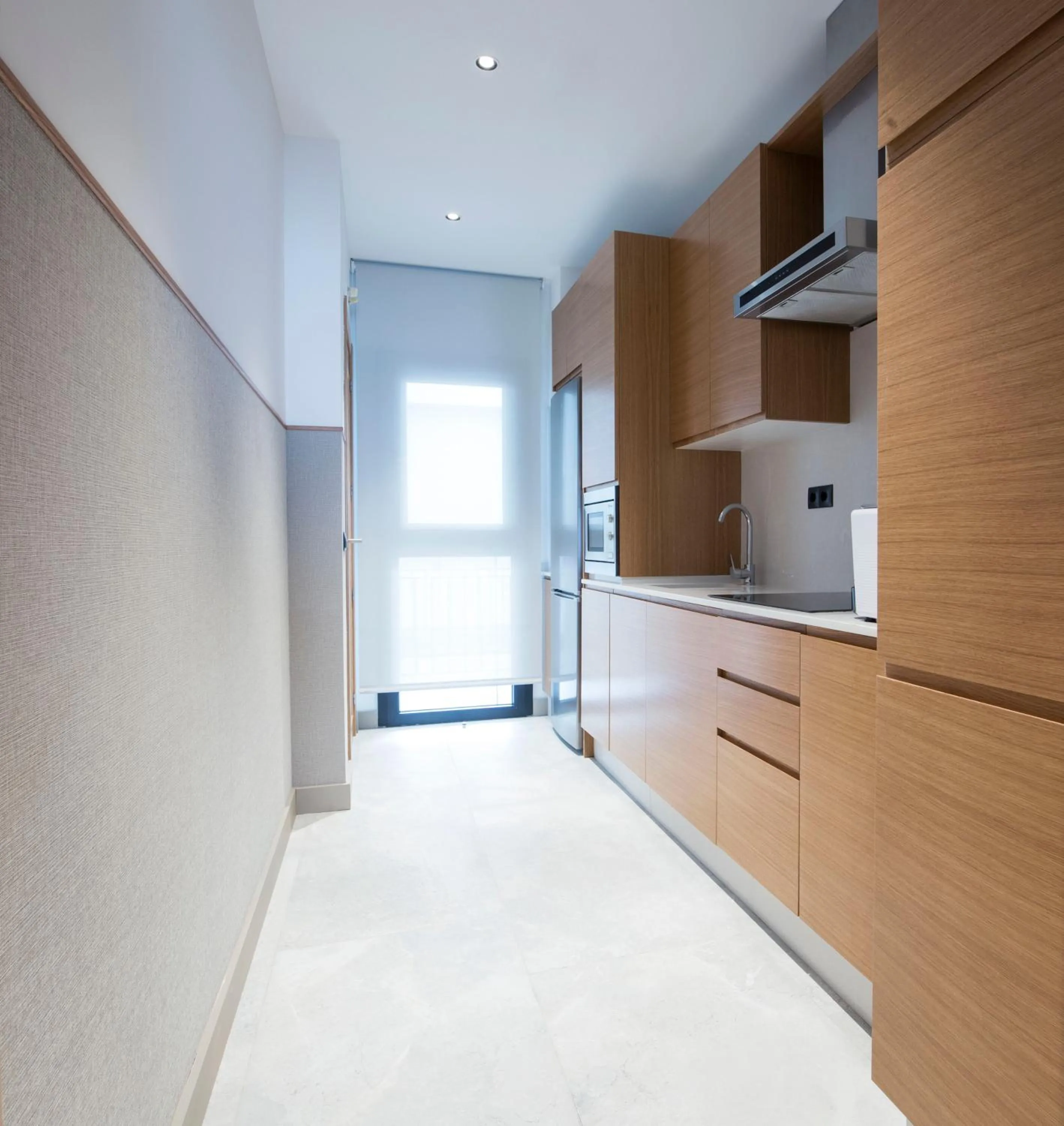 Kitchen or kitchenette in Goodnight Cádiz Apartments