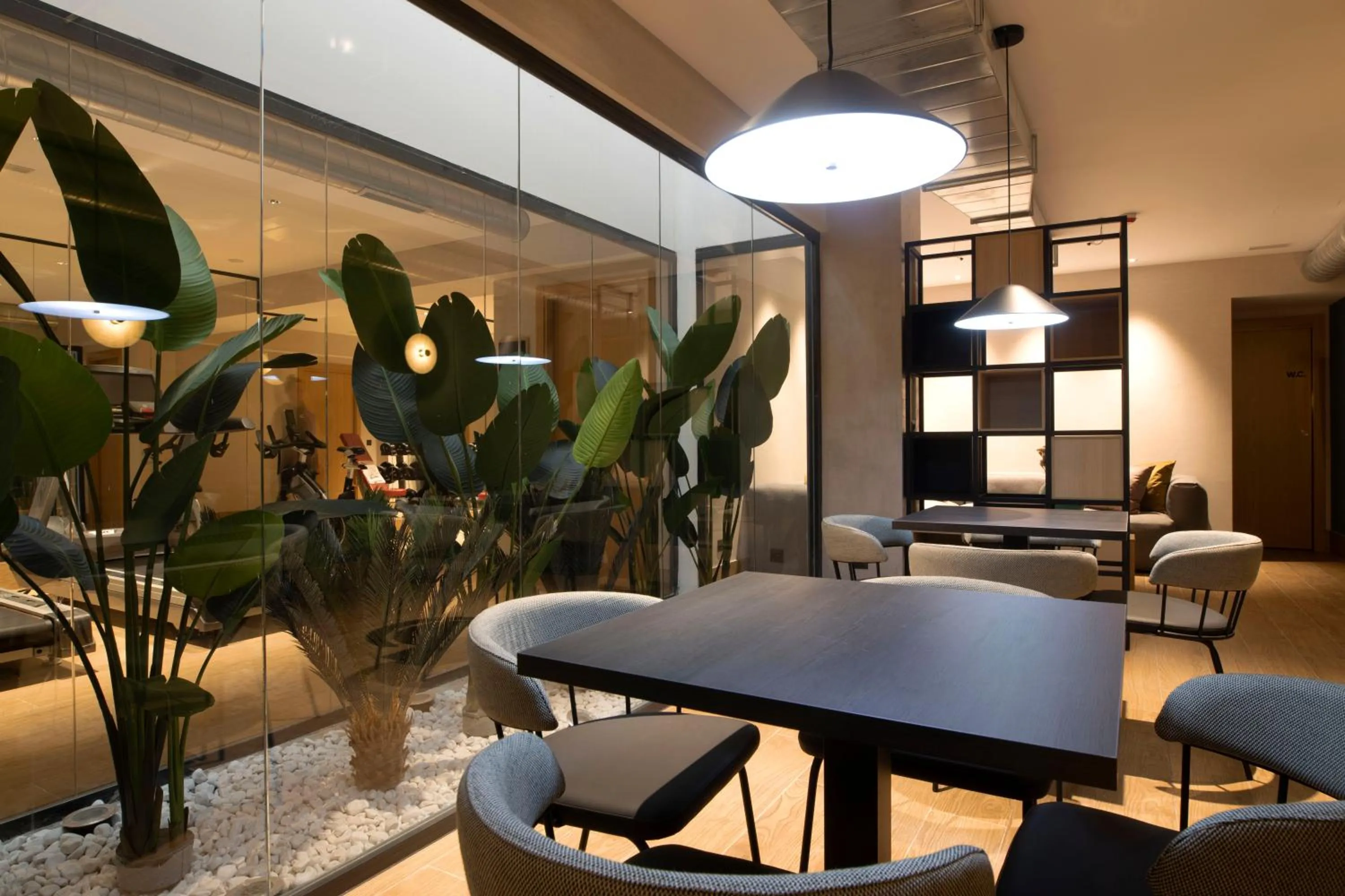 Seating area in Goodnight Cádiz Apartments