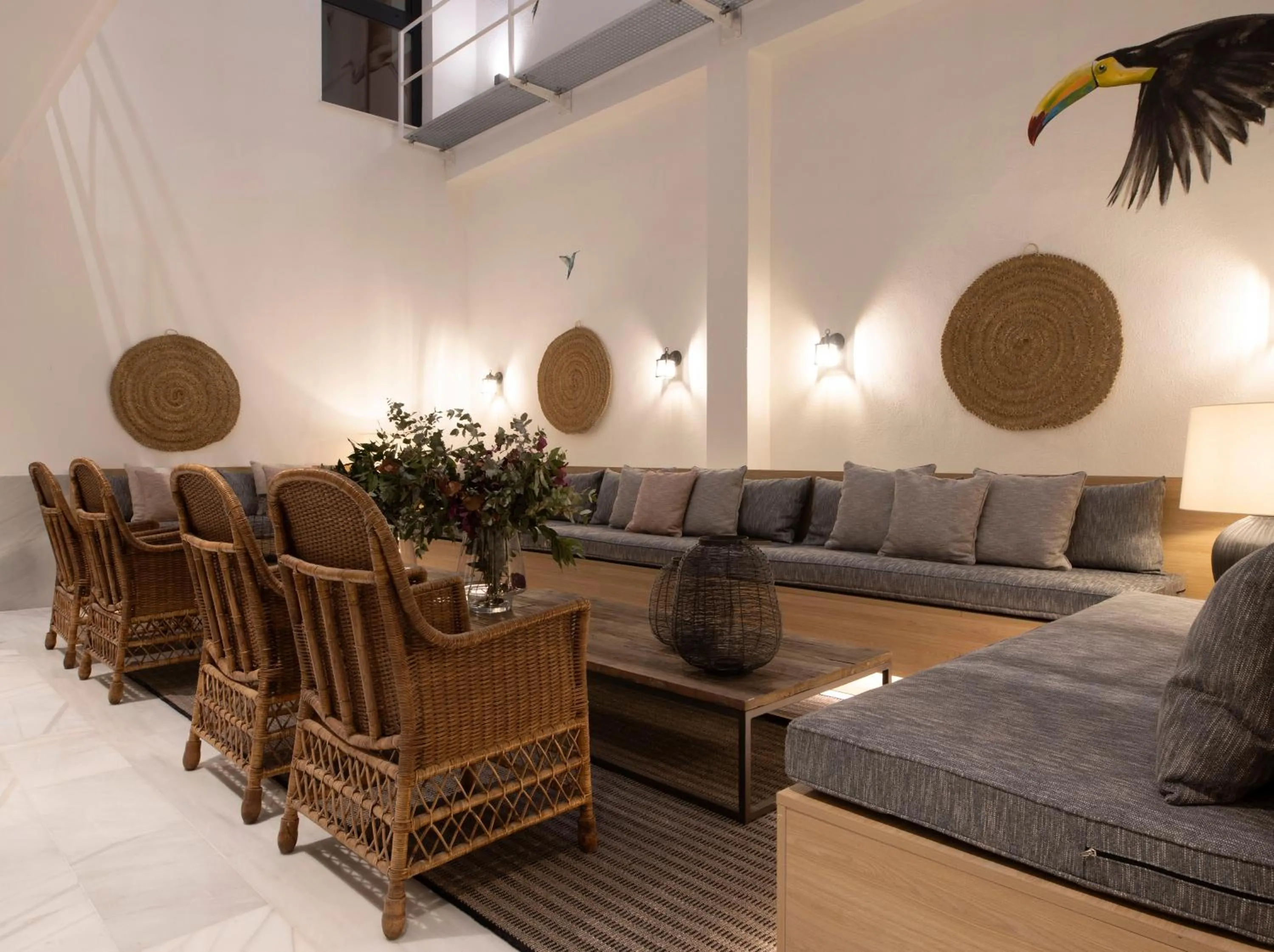 Living room in Goodnight Cádiz Apartments