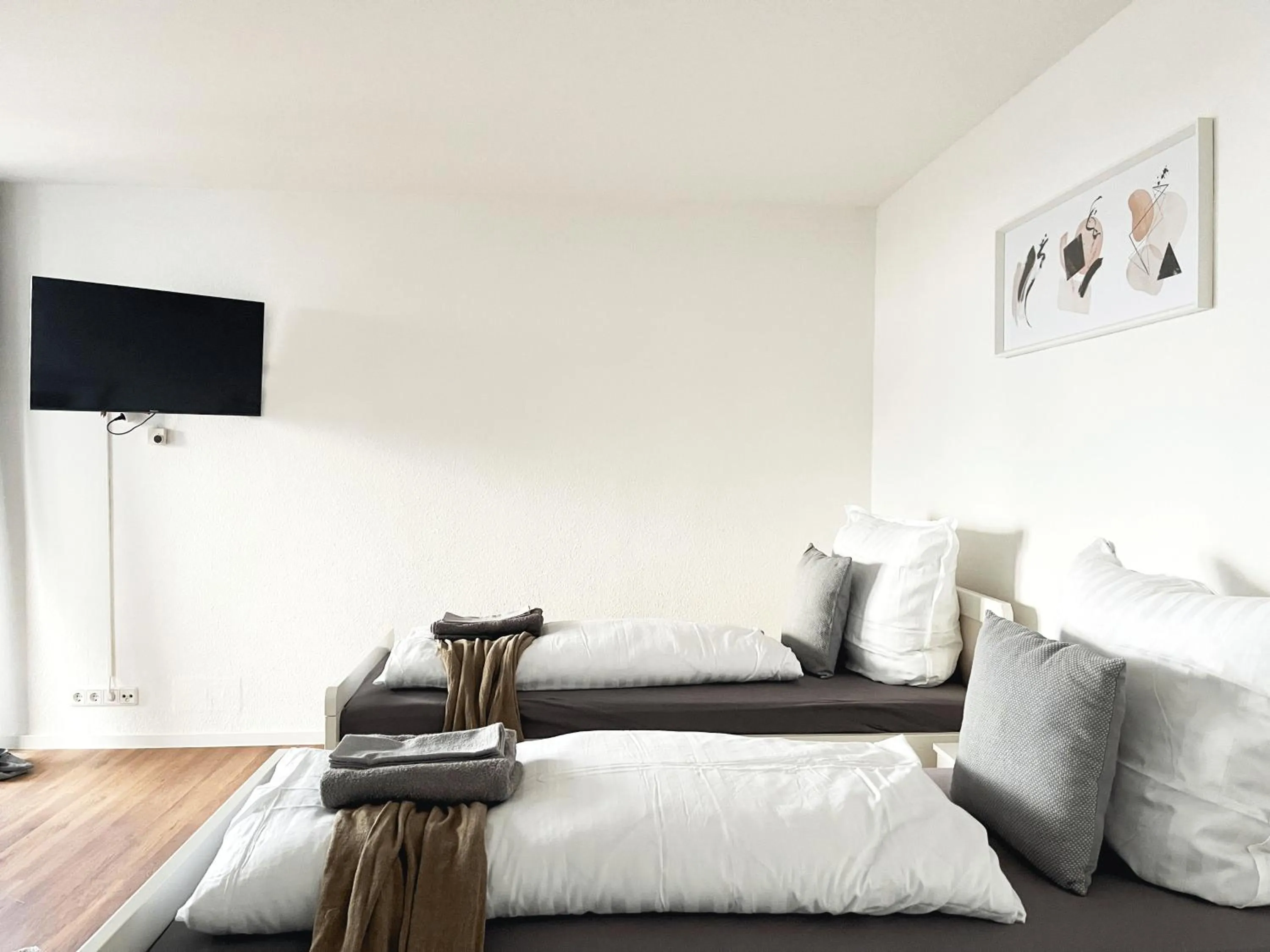 Bed in Zentral gelegene Studios