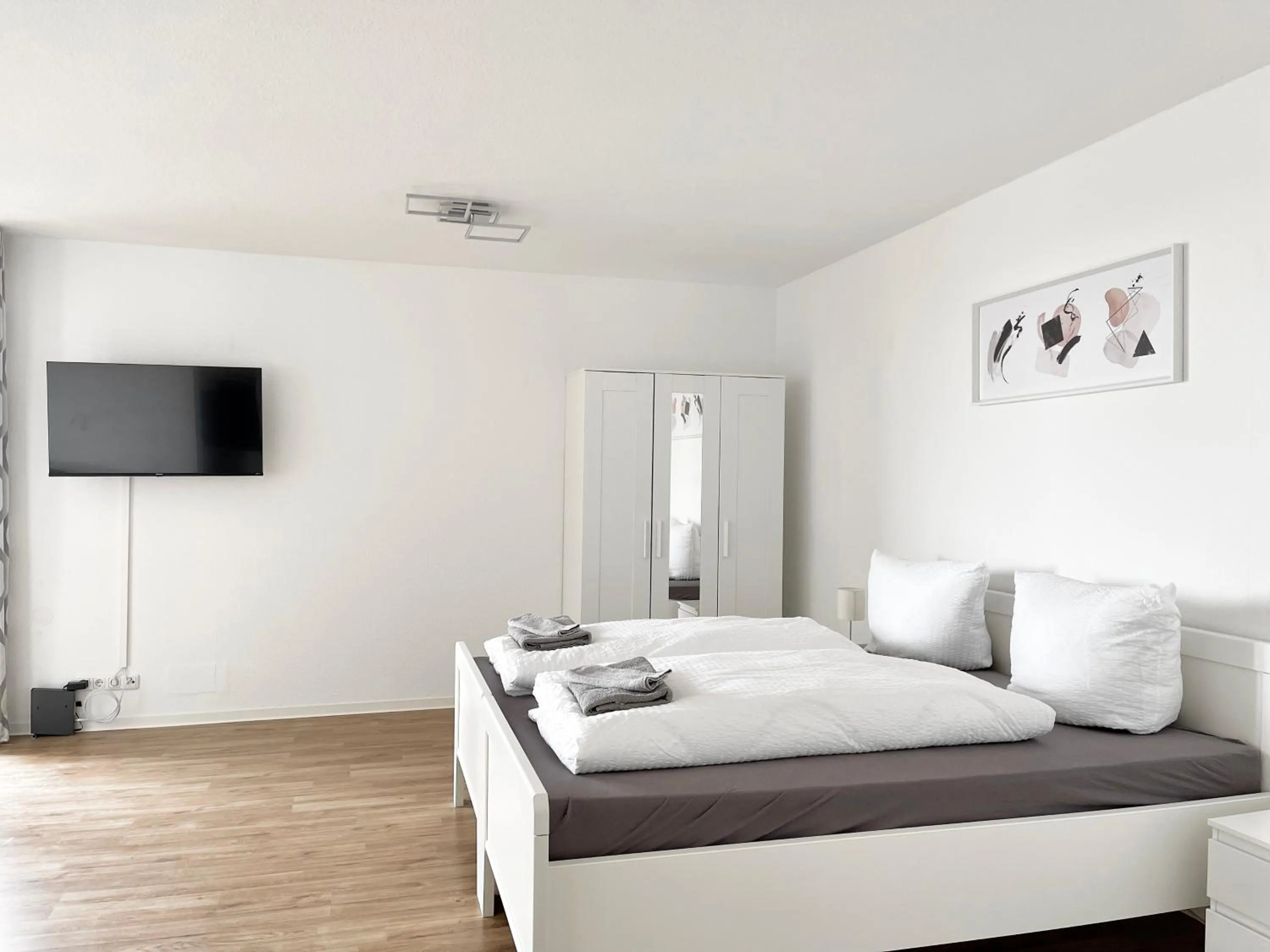 Bed in Zentral gelegene Studios