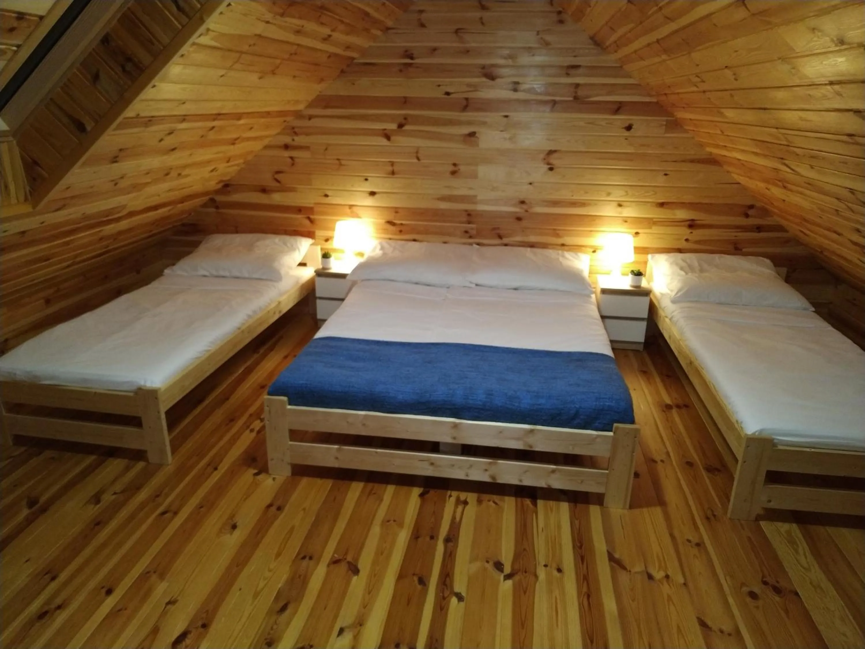 Bedroom, Bed in Domki Arkadia Mielno
