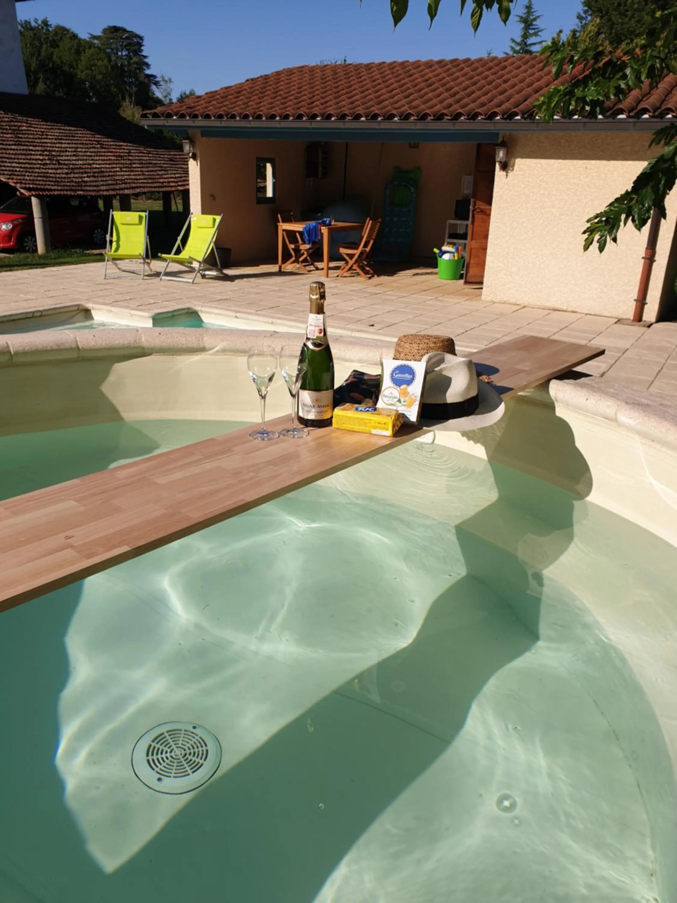 Swimming pool in Chambres et Table d'hôtes "La Pastorale Gourmande" FR - NE - EN - DE - IT