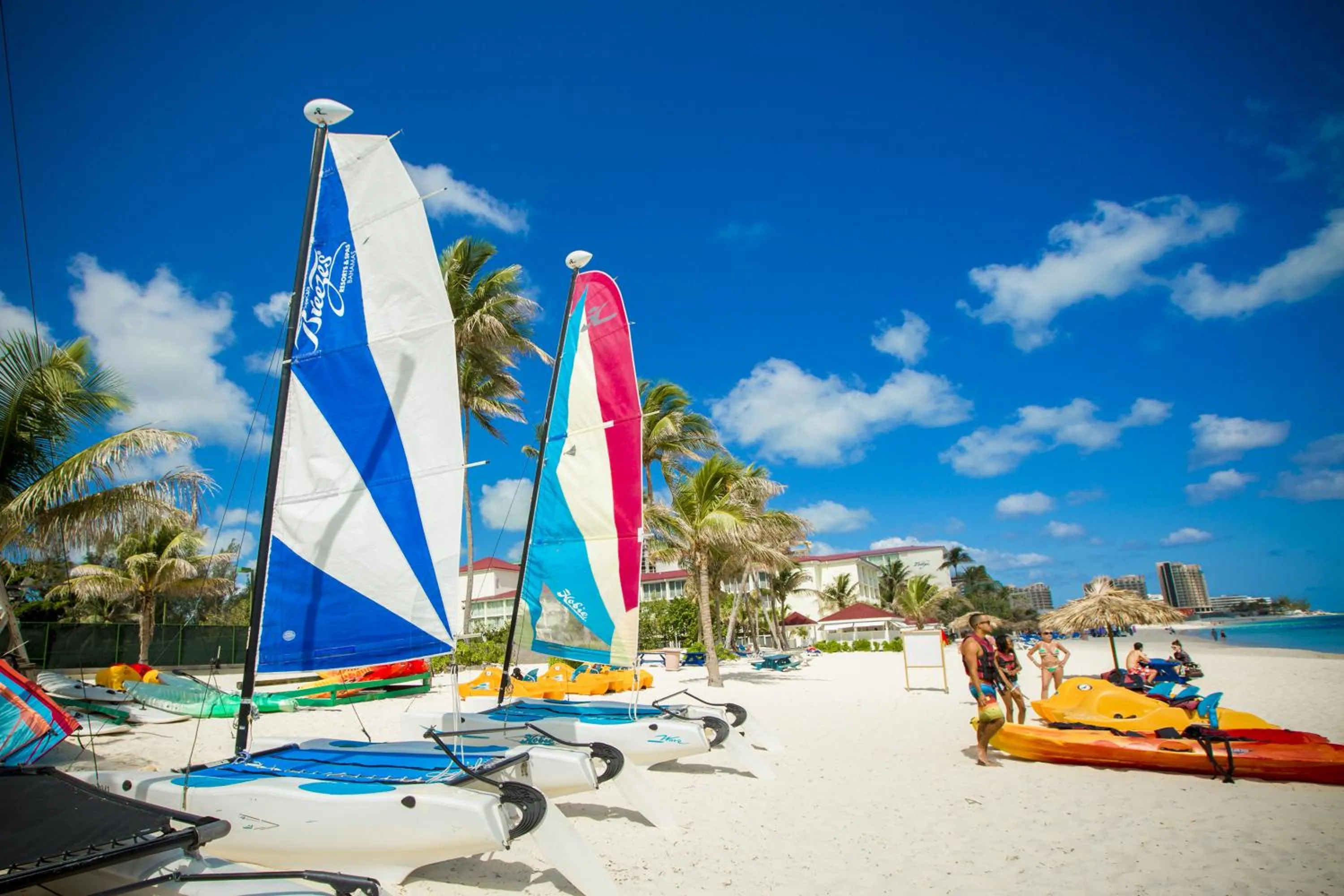 Windsurfing in Breezes Resort & Spa All Inclusive, Bahamas