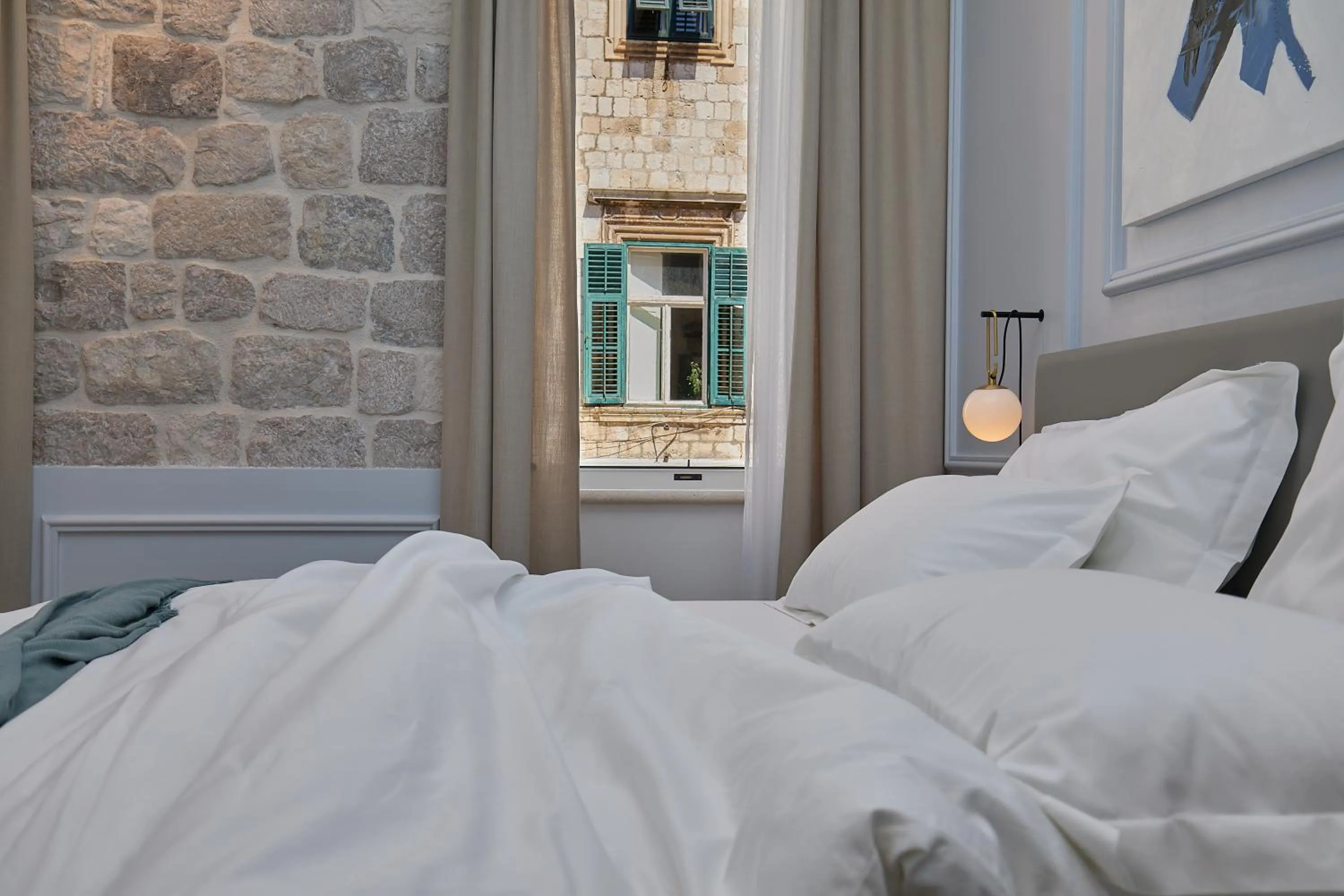 View (from property/room), Bed in Bota Palace