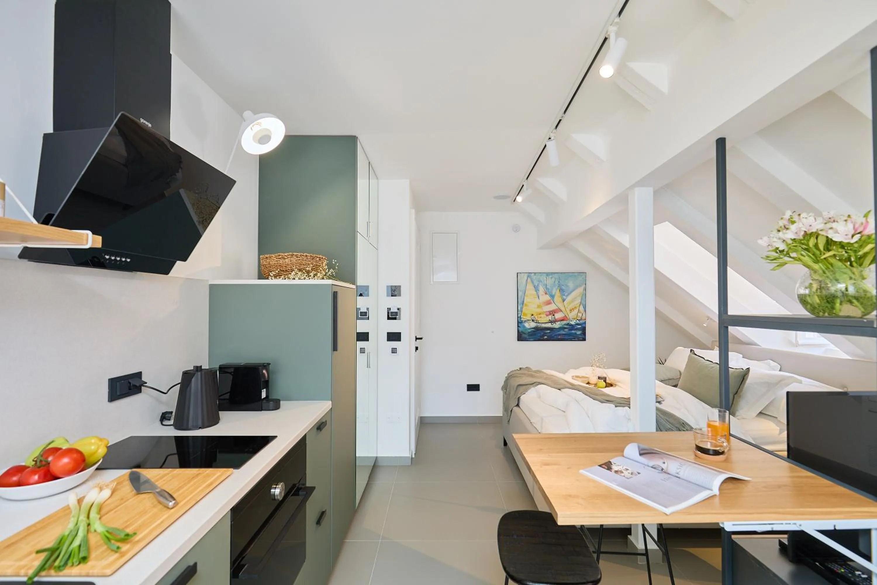 Kitchen or kitchenette in Bota Palace