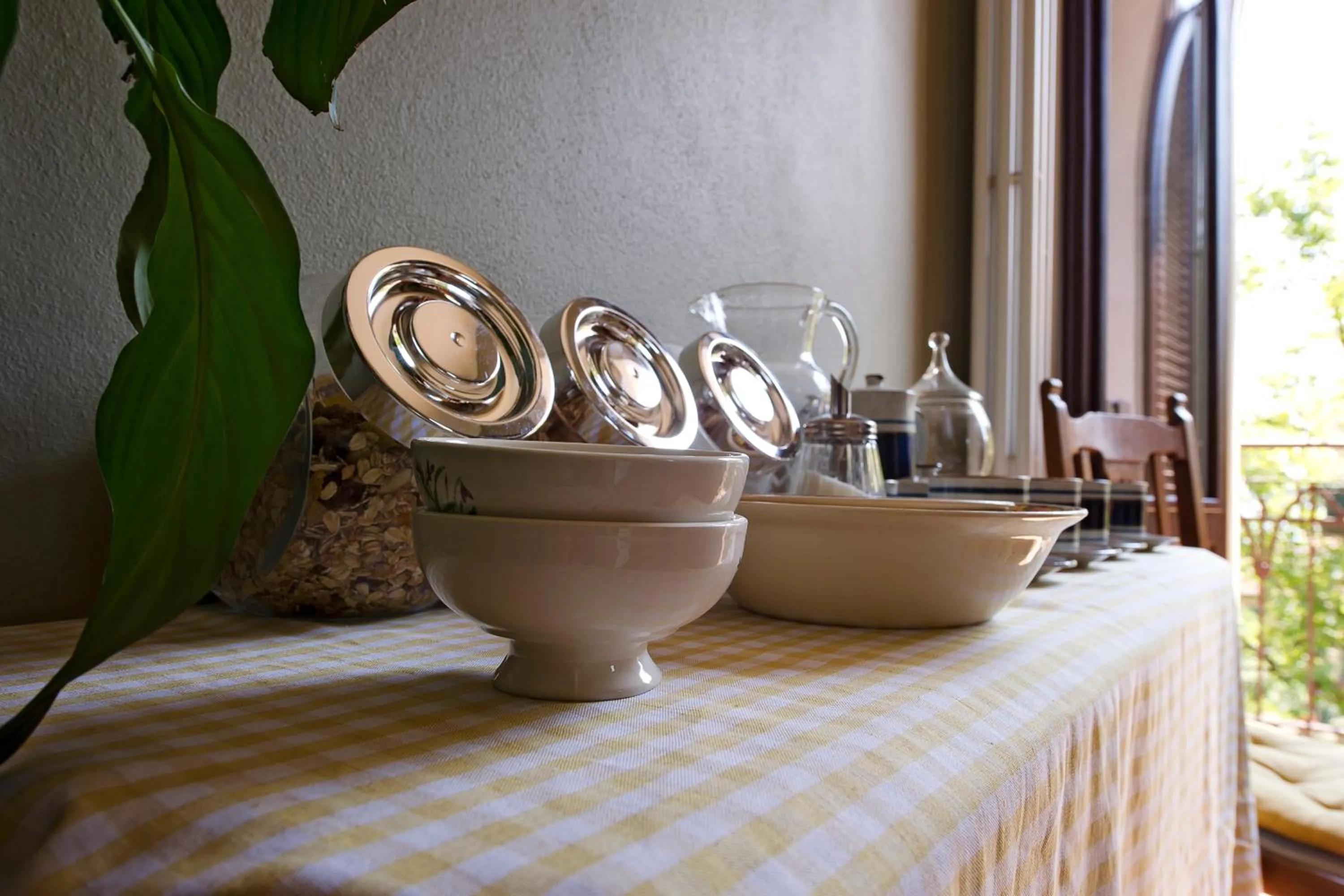 Food and drinks in B&B Torre Lara