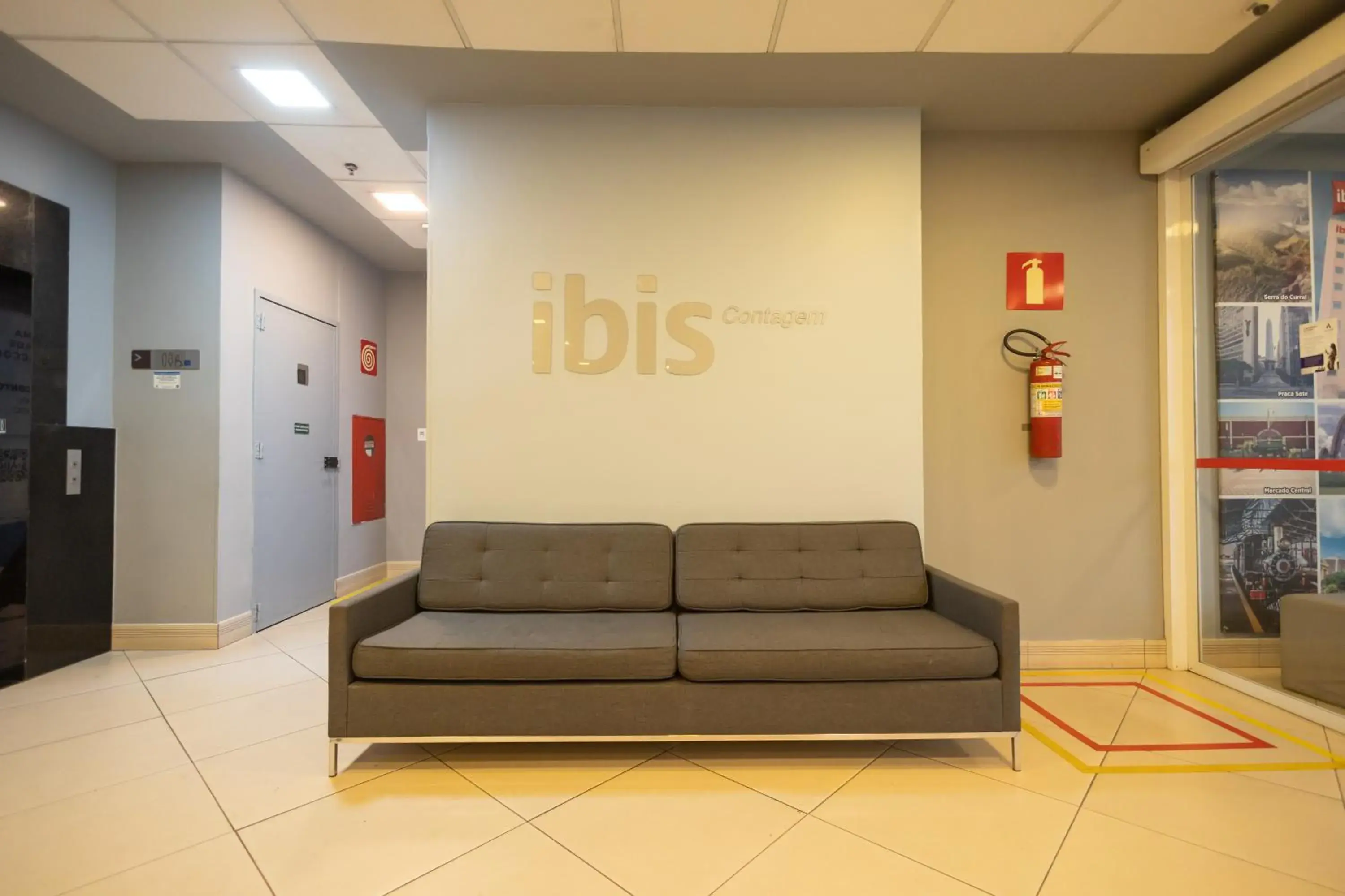 Lobby or reception in ibis Contagem Ceasa Lobby or reception in ibis Contagem Ceasa