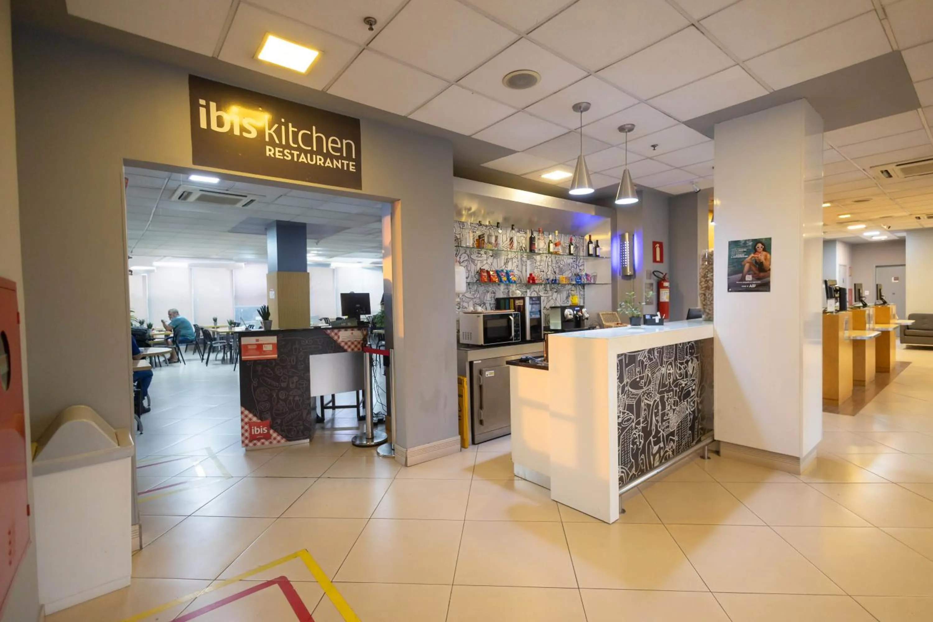 Lobby or reception in ibis Contagem Ceasa