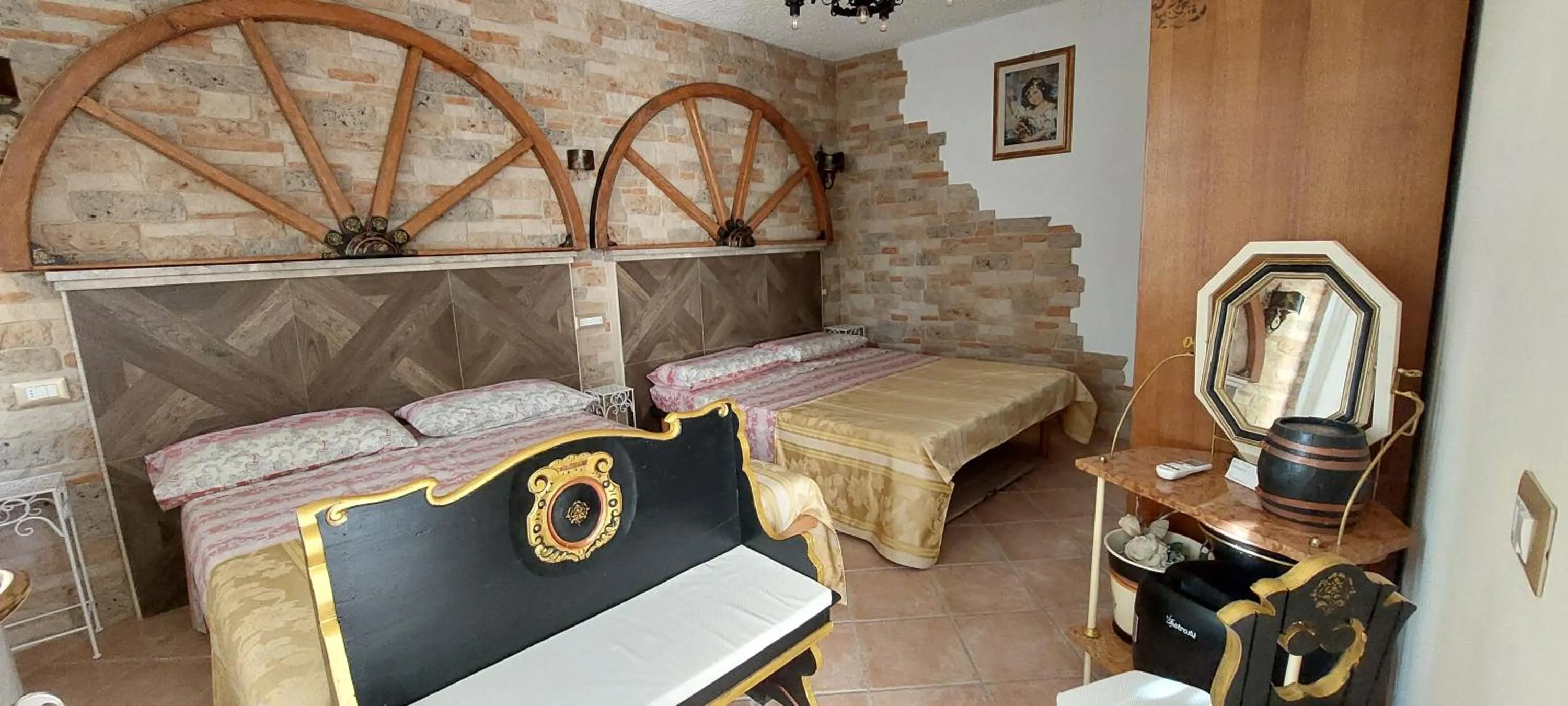 Photo of the whole room in Bellavista Versilia