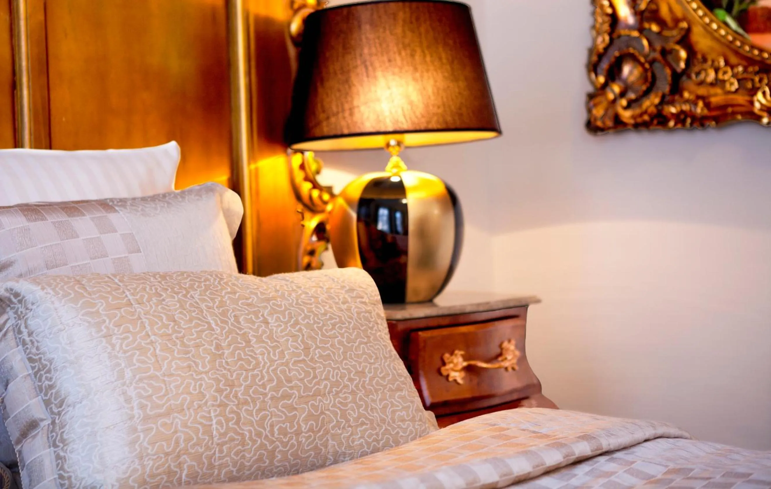 Bed in Boulevard Hotel Hamburg