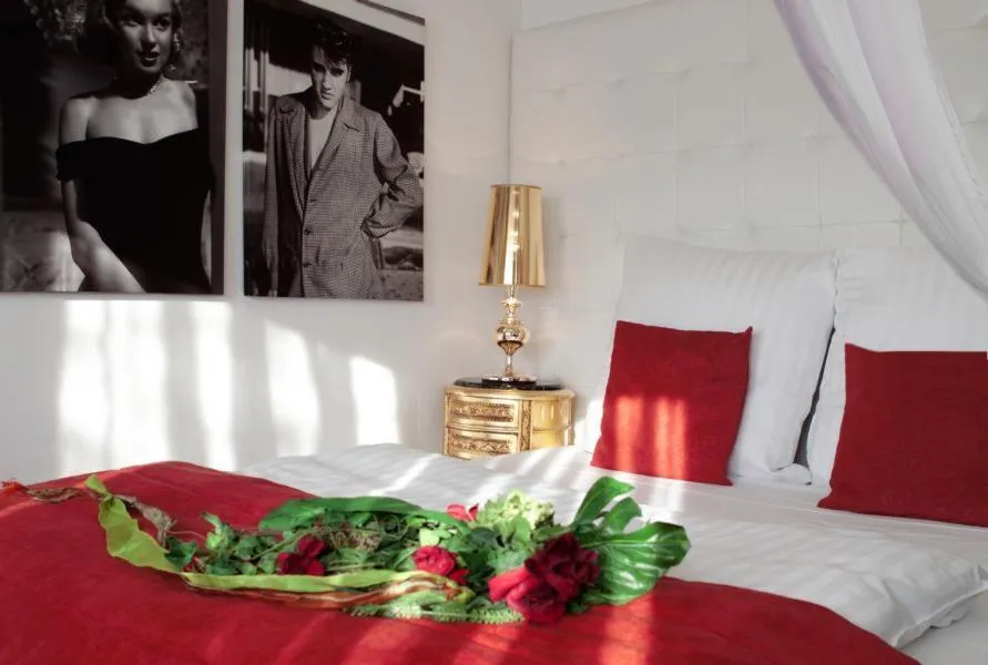 Bed in Boulevard Hotel Hamburg