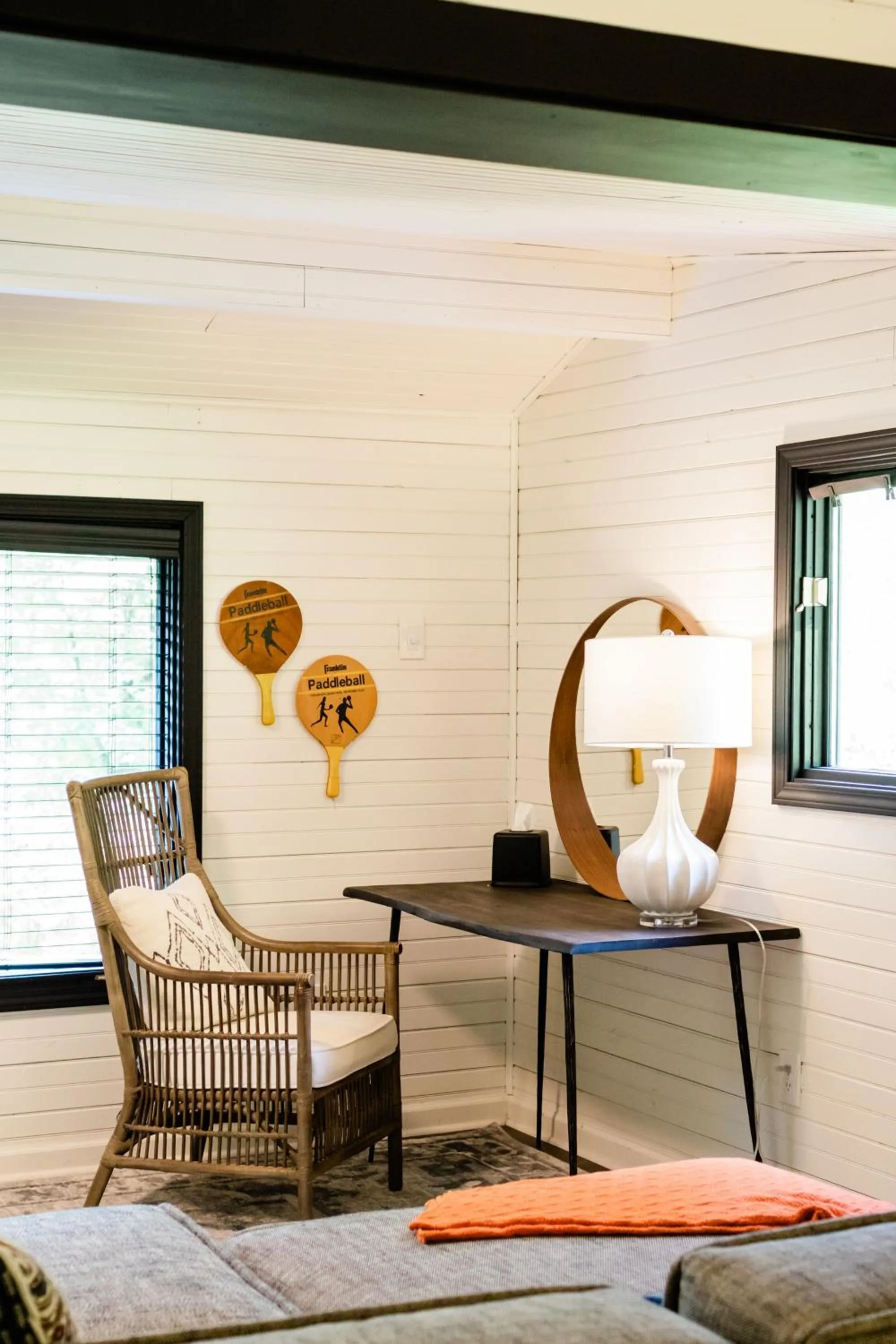 Seating area in Sylvan Valley Lodge and Cellars