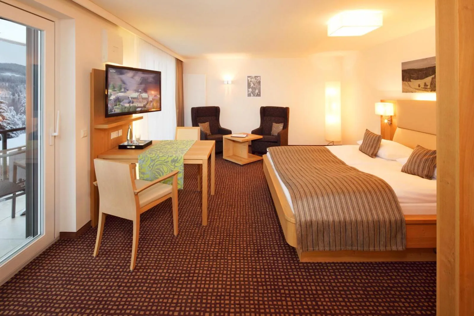 Superior Double Room  Sea View in BRUGGER'S Hotelpark am See