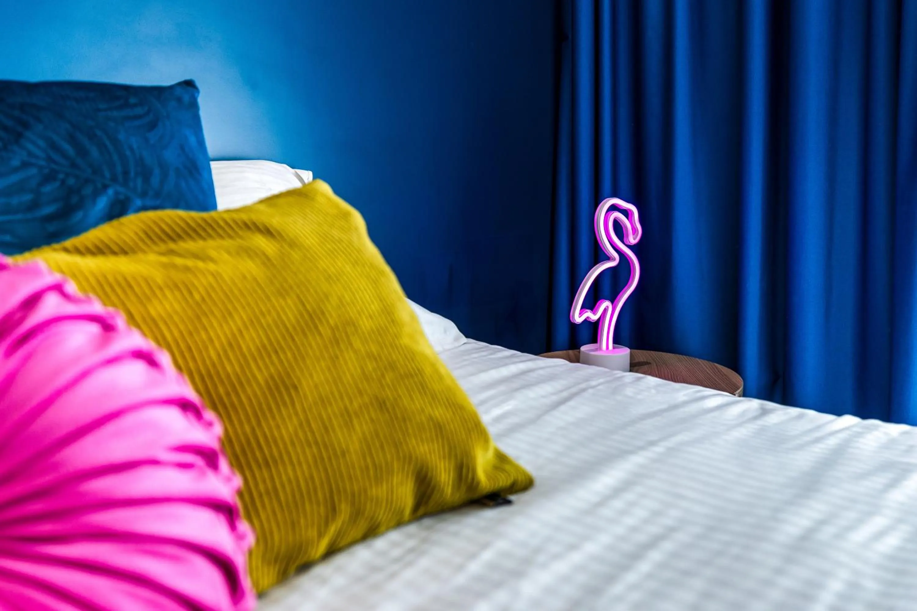 Bed in Flamingo Hotel Malta