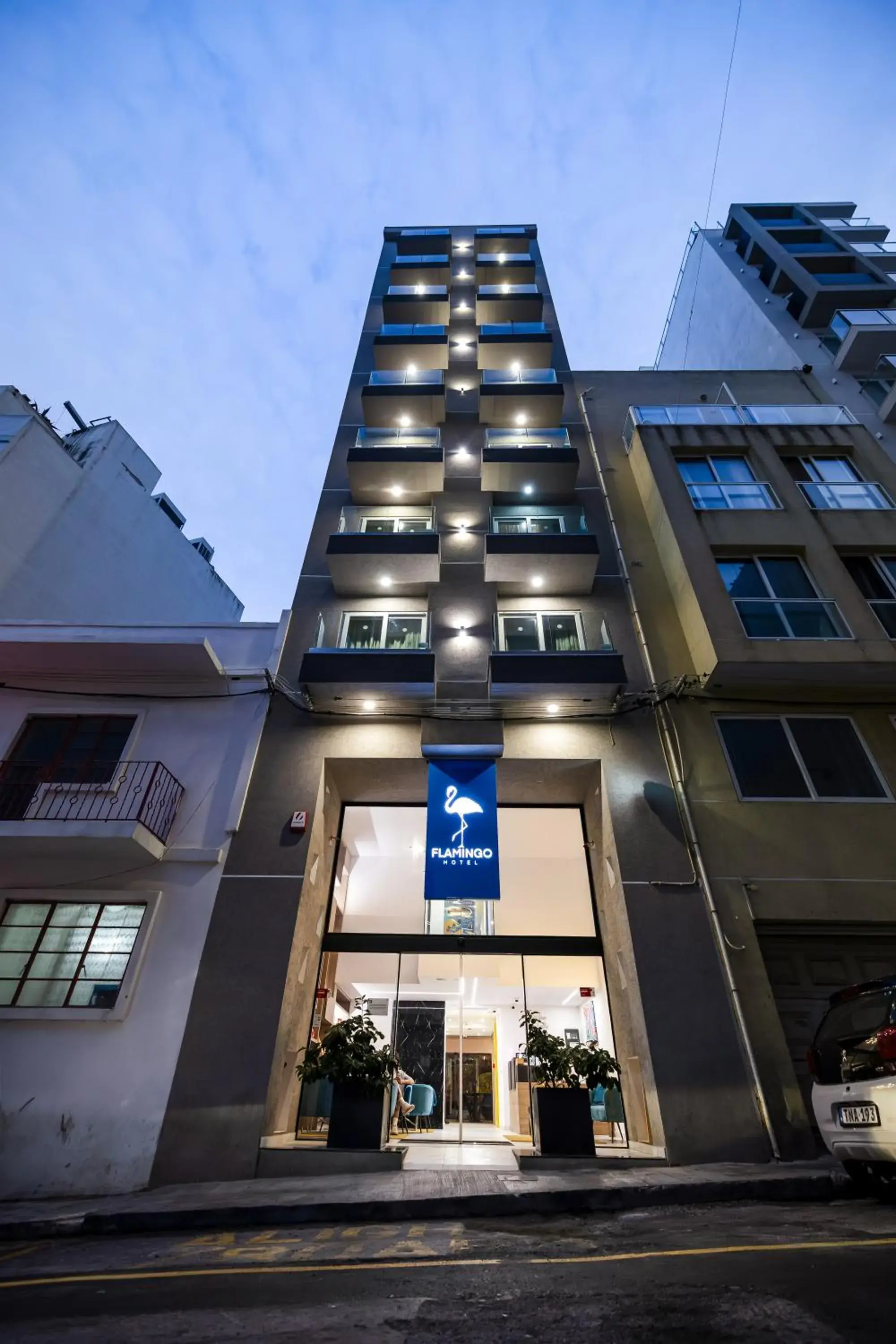 Property building in Flamingo Hotel Malta Property building in Flamingo Hotel Malta