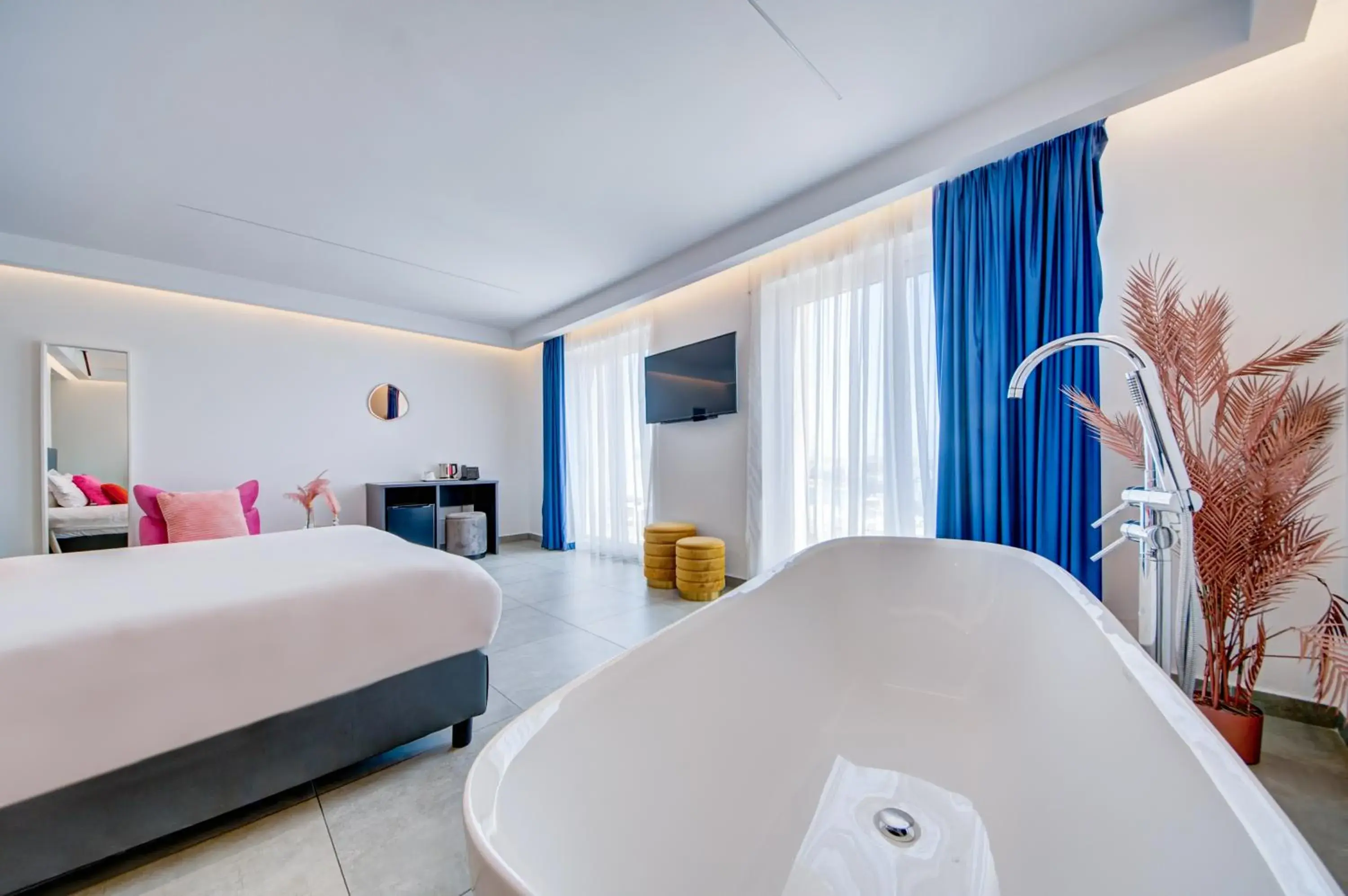 Bed in Flamingo Hotel Malta Bed in Flamingo Hotel Malta