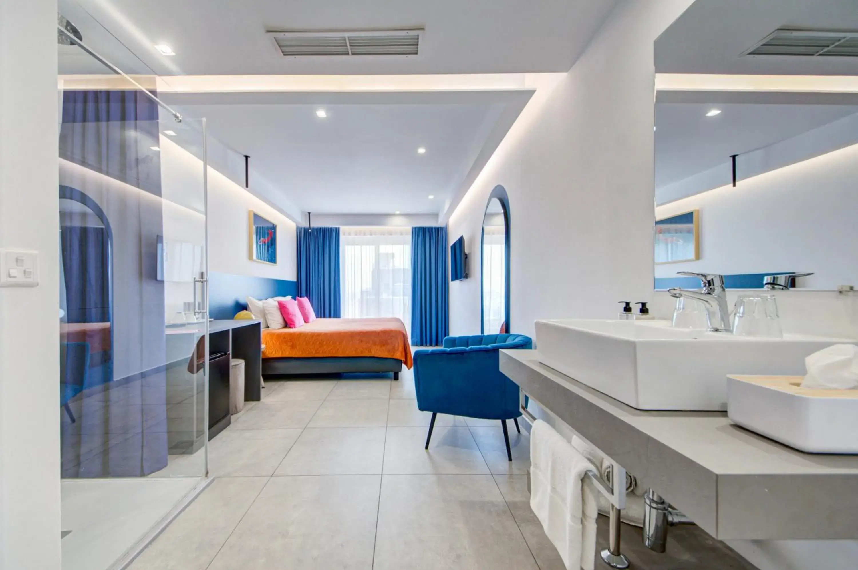 Bed in Flamingo Hotel Malta Bed in Flamingo Hotel Malta