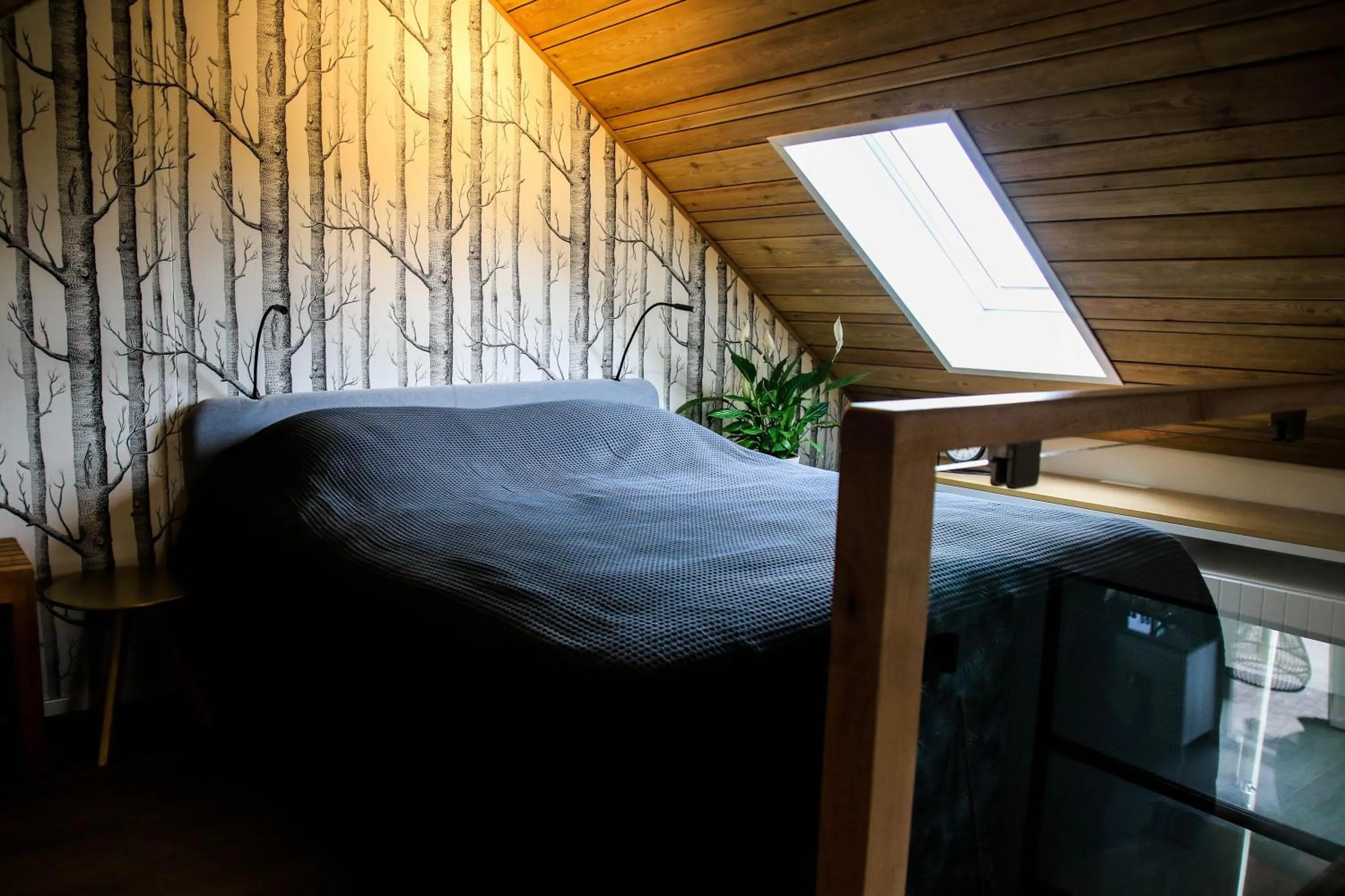 Bedroom, Bed in De Kopstoof