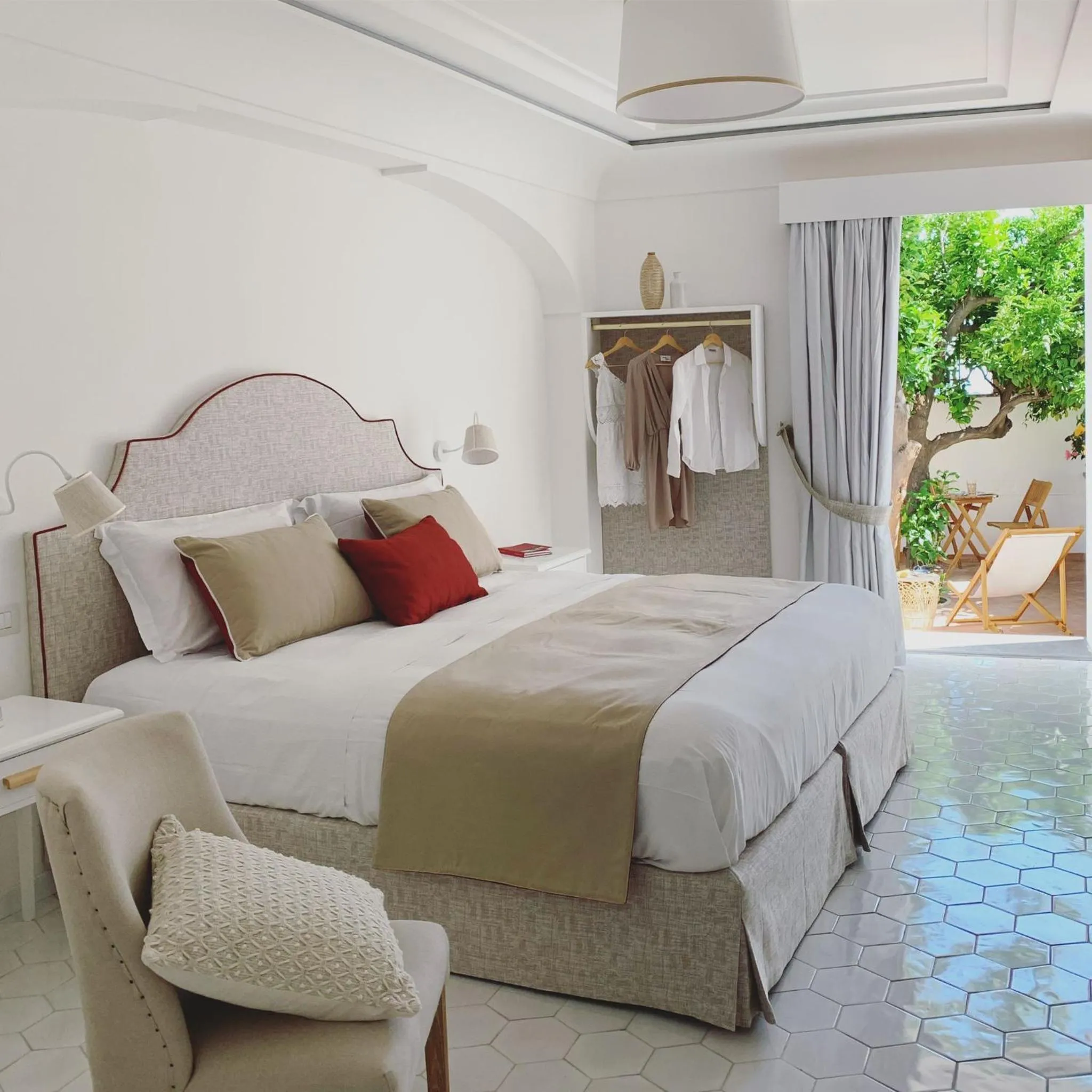 Bed in Villa Fortuna