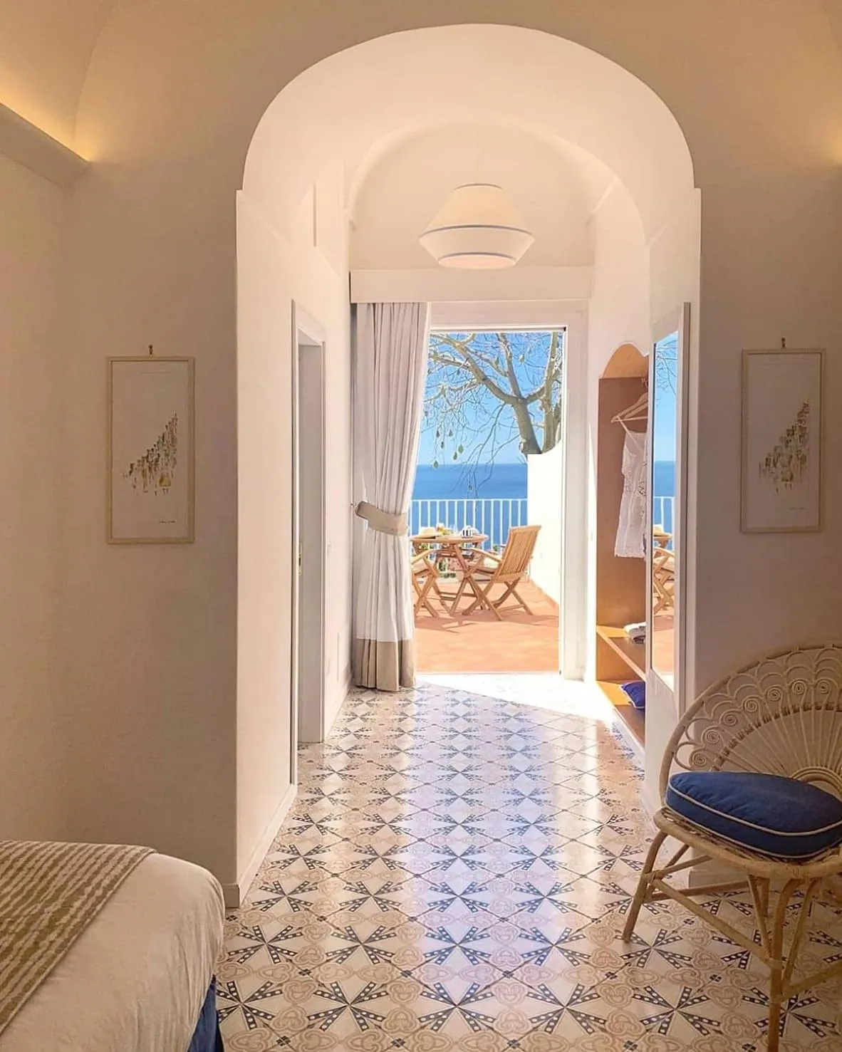 Bedroom, Bed in Villa Fortuna