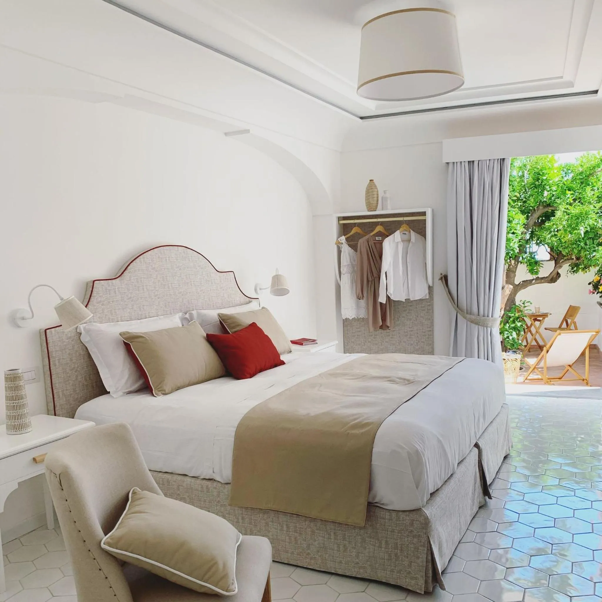 Bedroom, Bed in Villa Fortuna