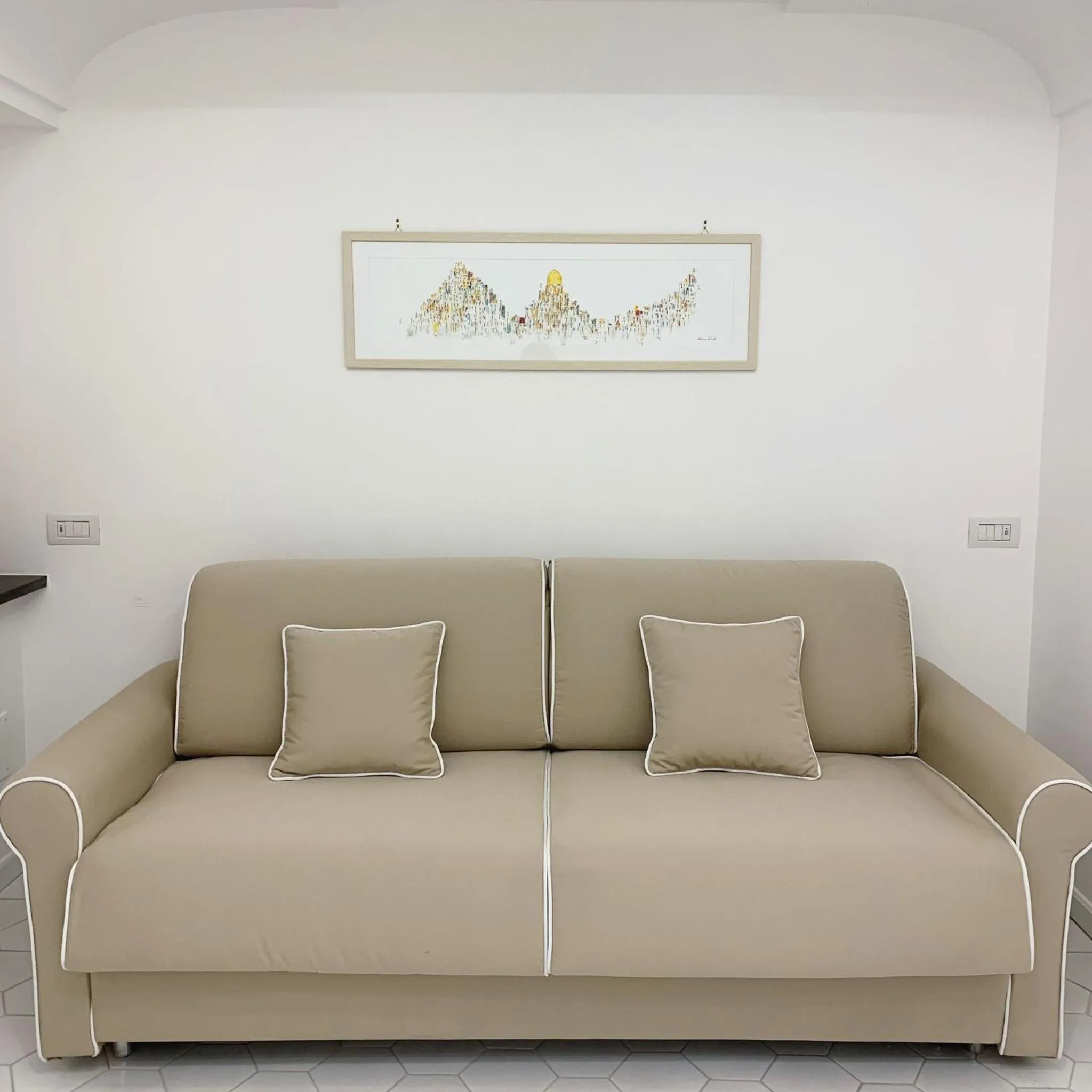 Living room in Villa Fortuna