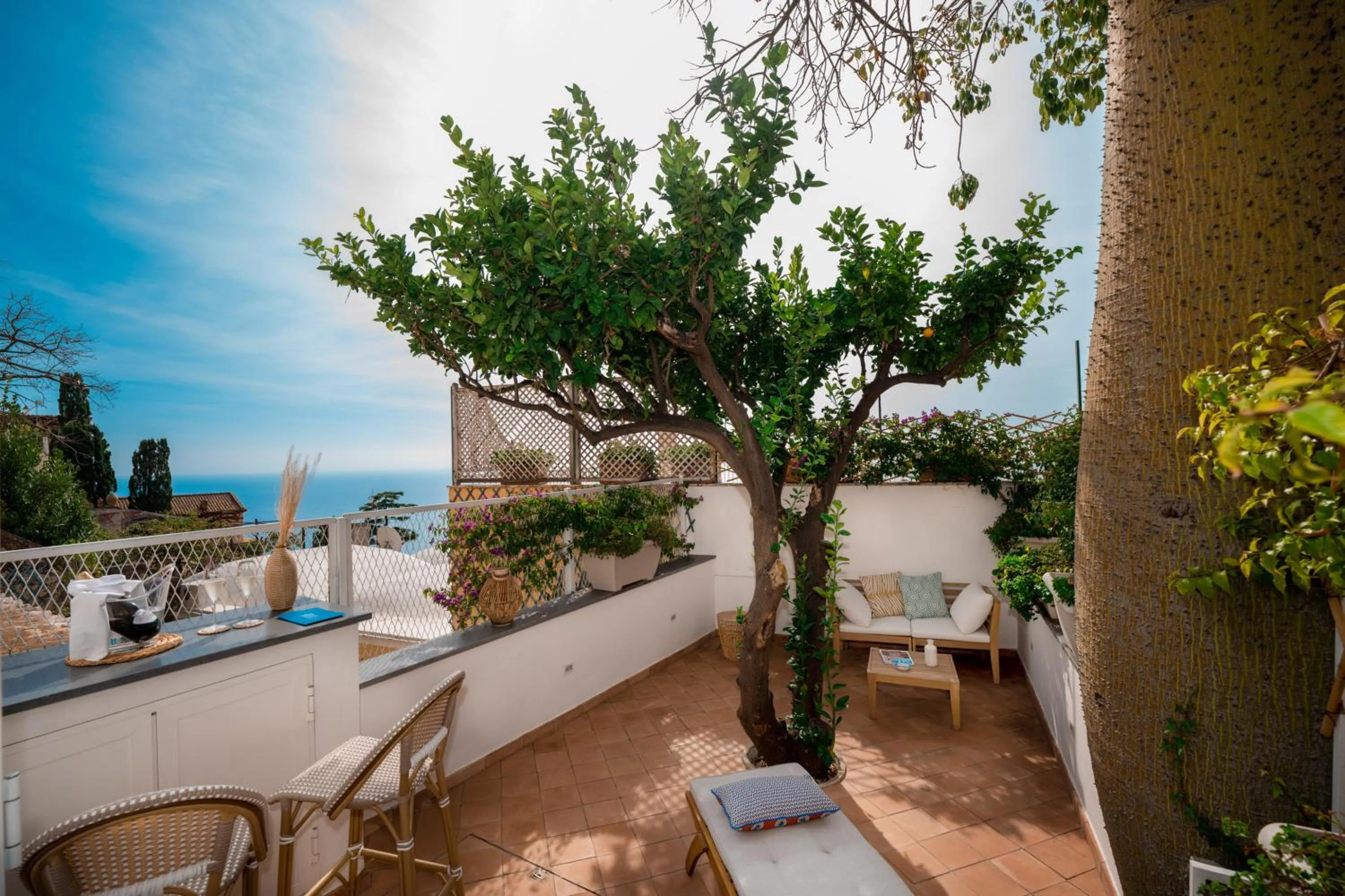 Patio in Villa Fortuna
