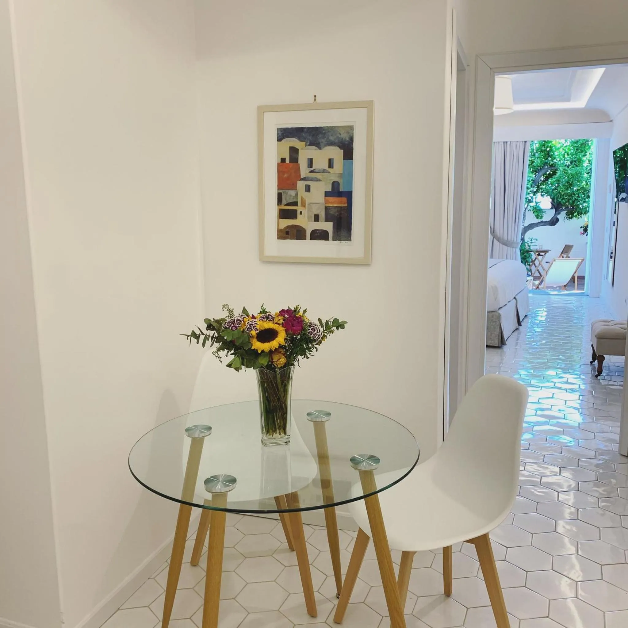 Dining area in Villa Fortuna